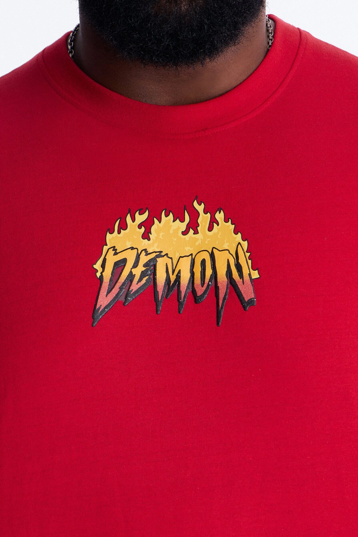 Dodge Demon Give Chase Short Sleeve Tee - Red