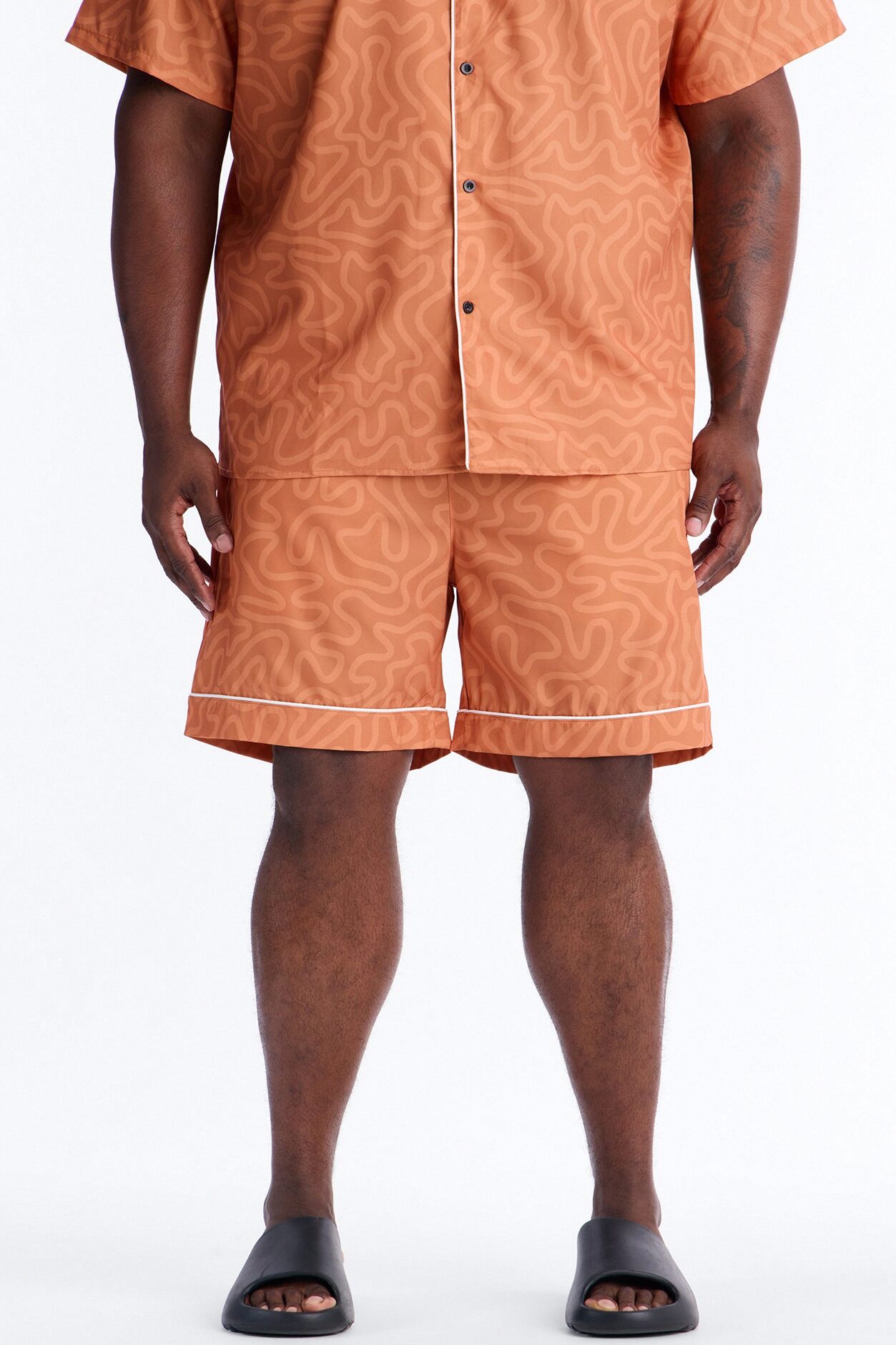 Relaxed Sienna Wave Short - Orange
