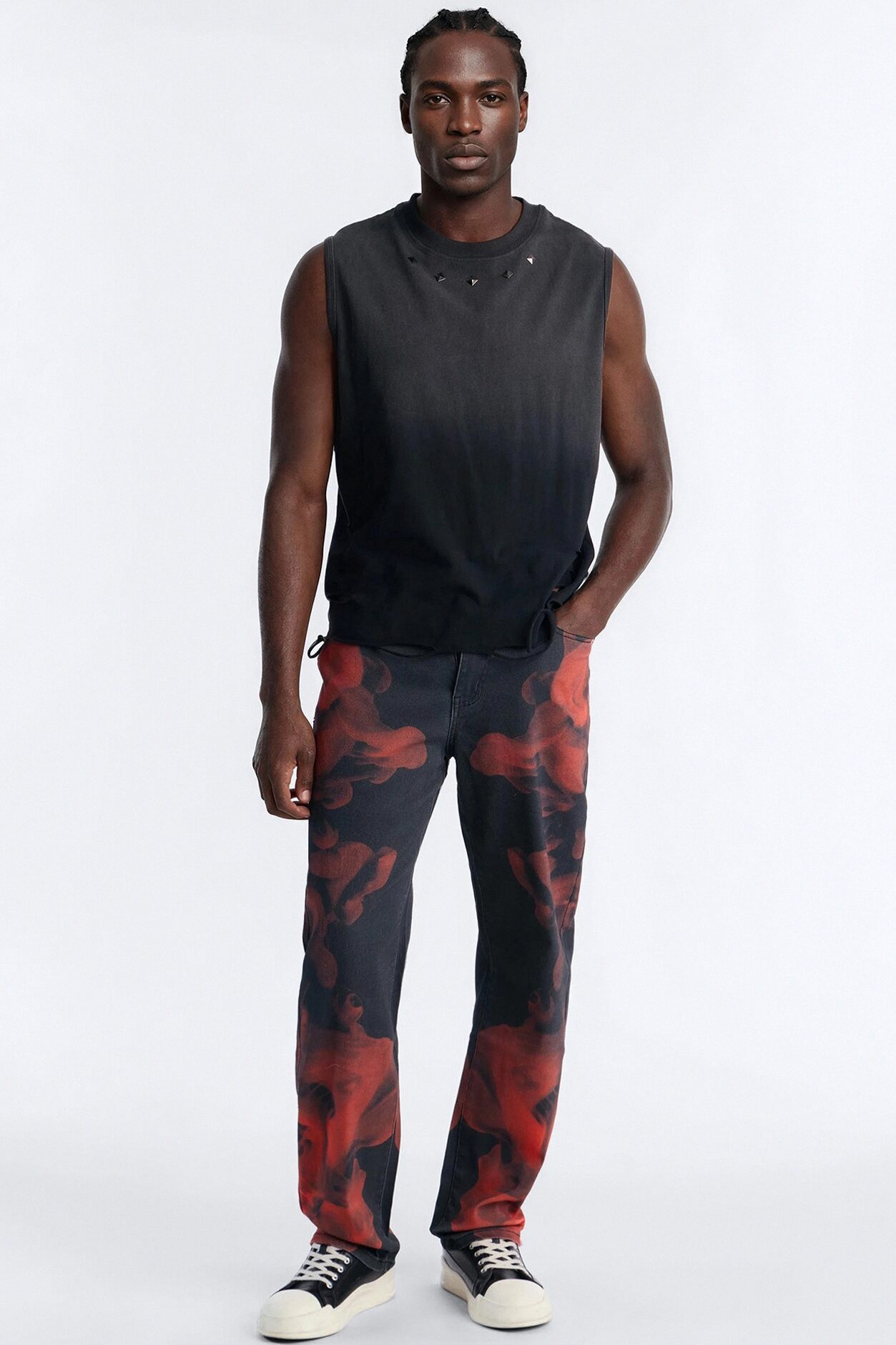Straight Lava Jean - Red