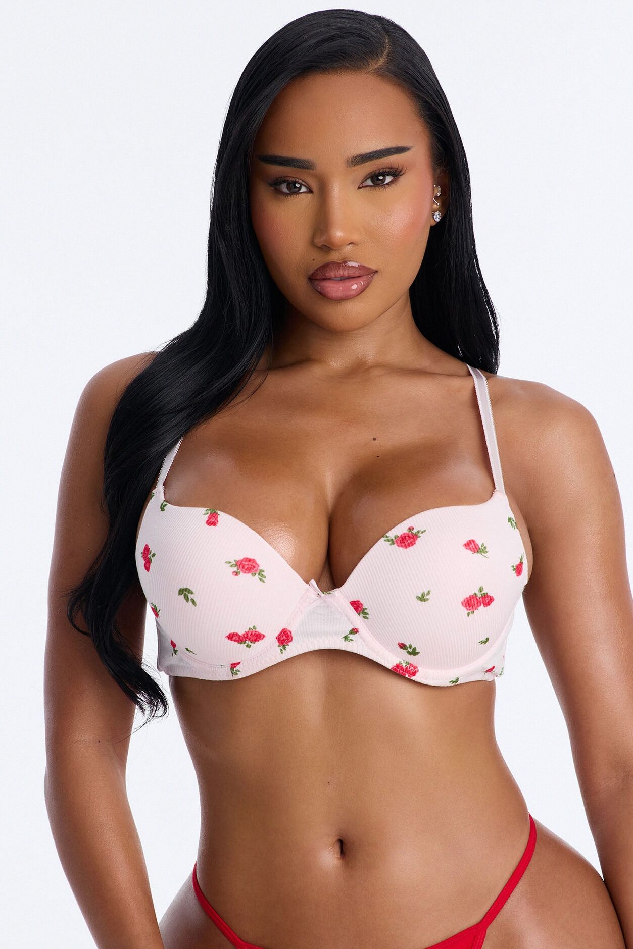 Always Ribbed Underwire T-Shirt Bra - Pink