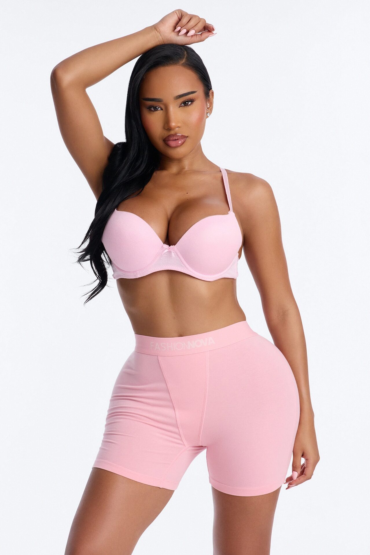 FN Mood Cotton Boxer Brief - Light Pink