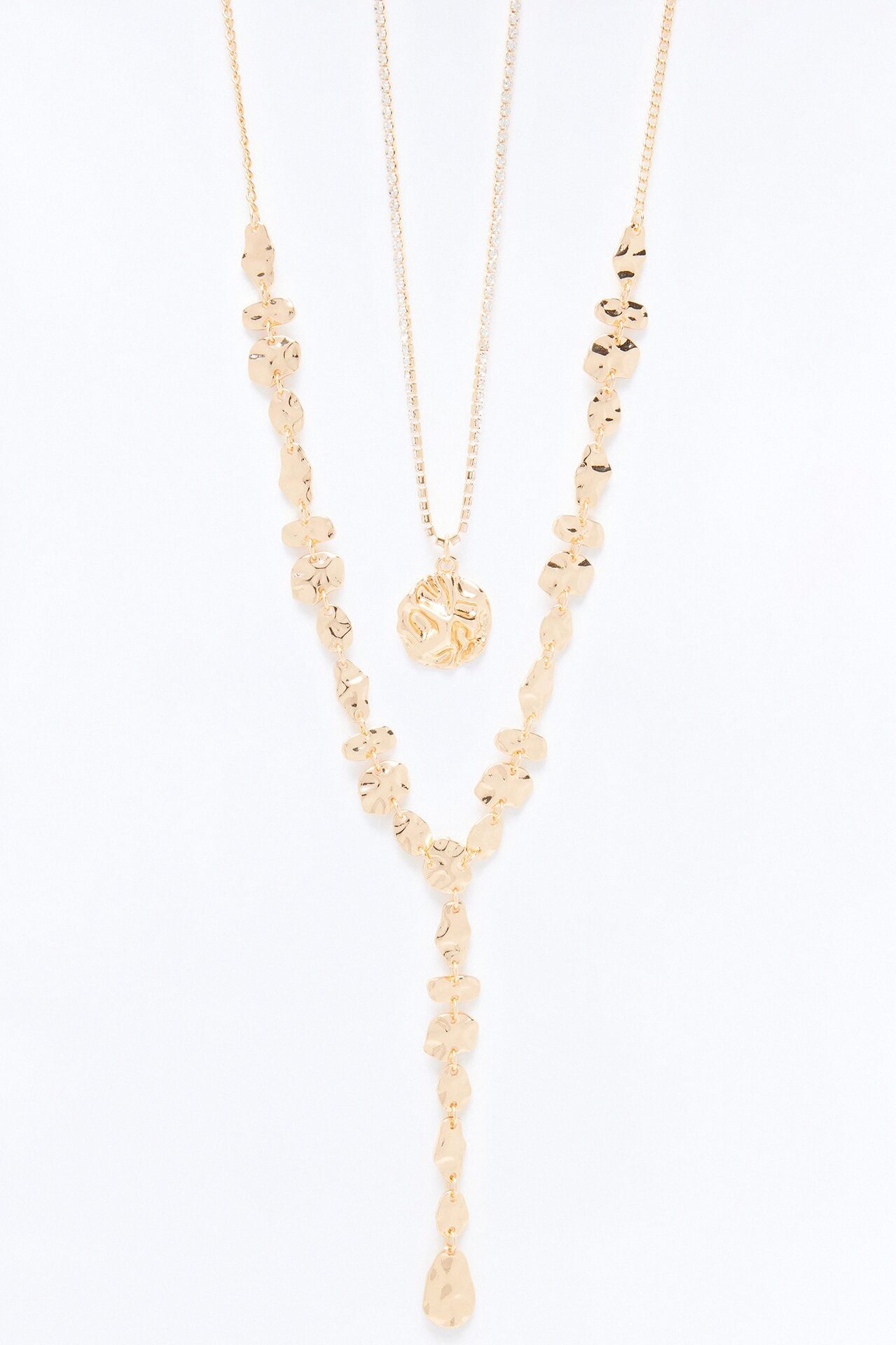 Caribbean Oasis Layered Necklace - Gold