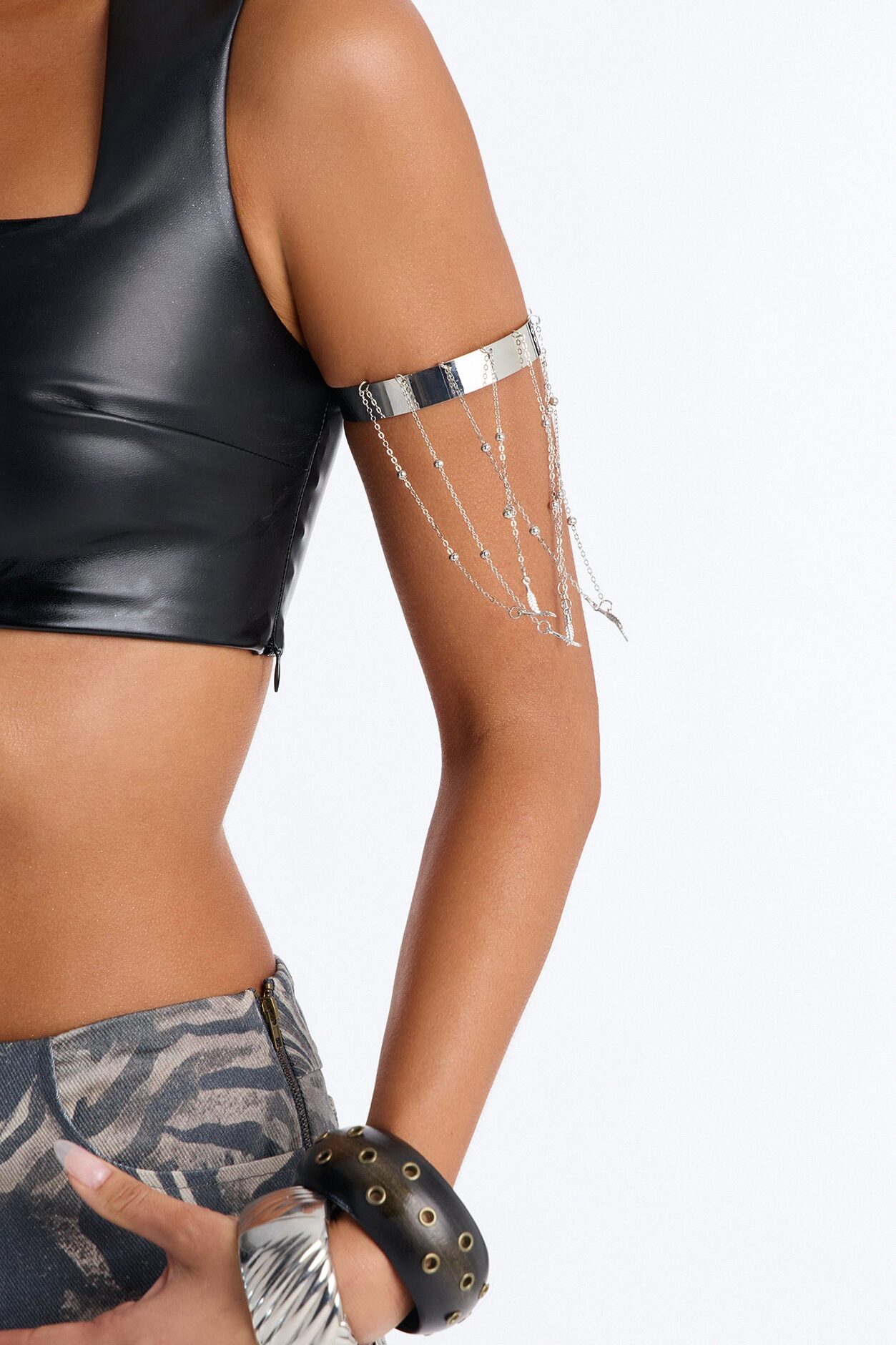 Warm Sunny Days Arm Cuff - Silver