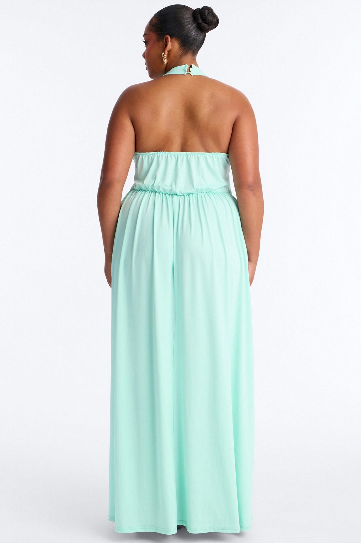 Jayden Halter Hardware Maxi Dress - Aqua