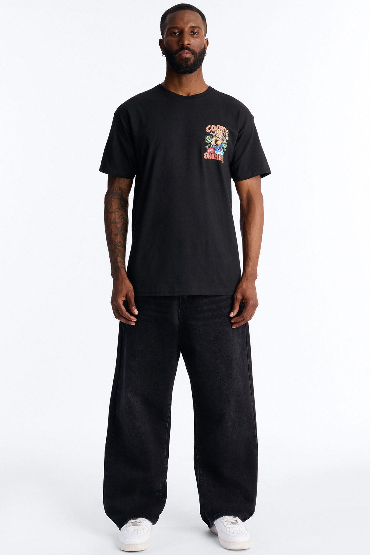 This Way Cookie Crumble Short Sleeve Tee - Black