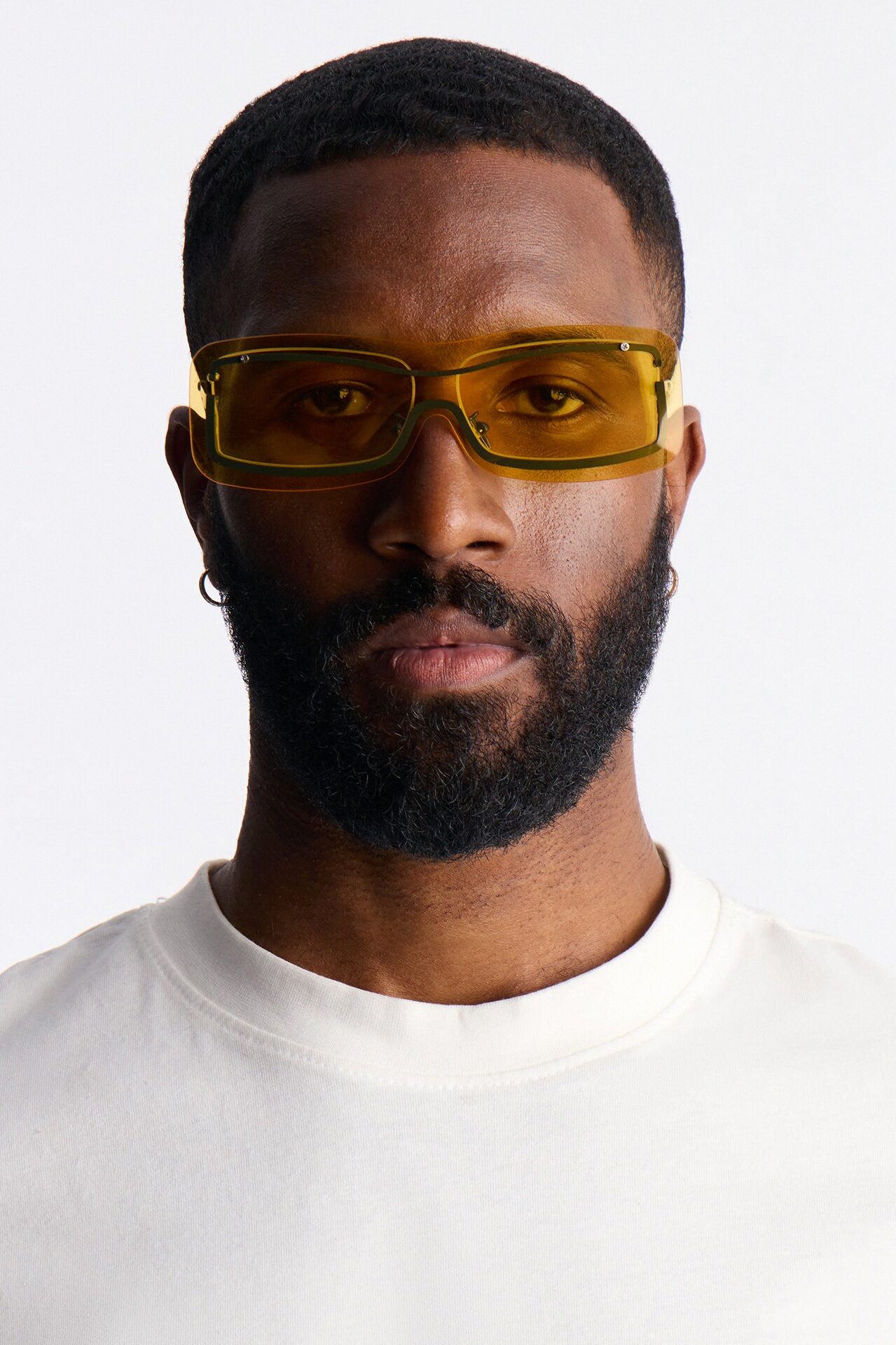 Snowy Alps Sunglasses - Yellow
