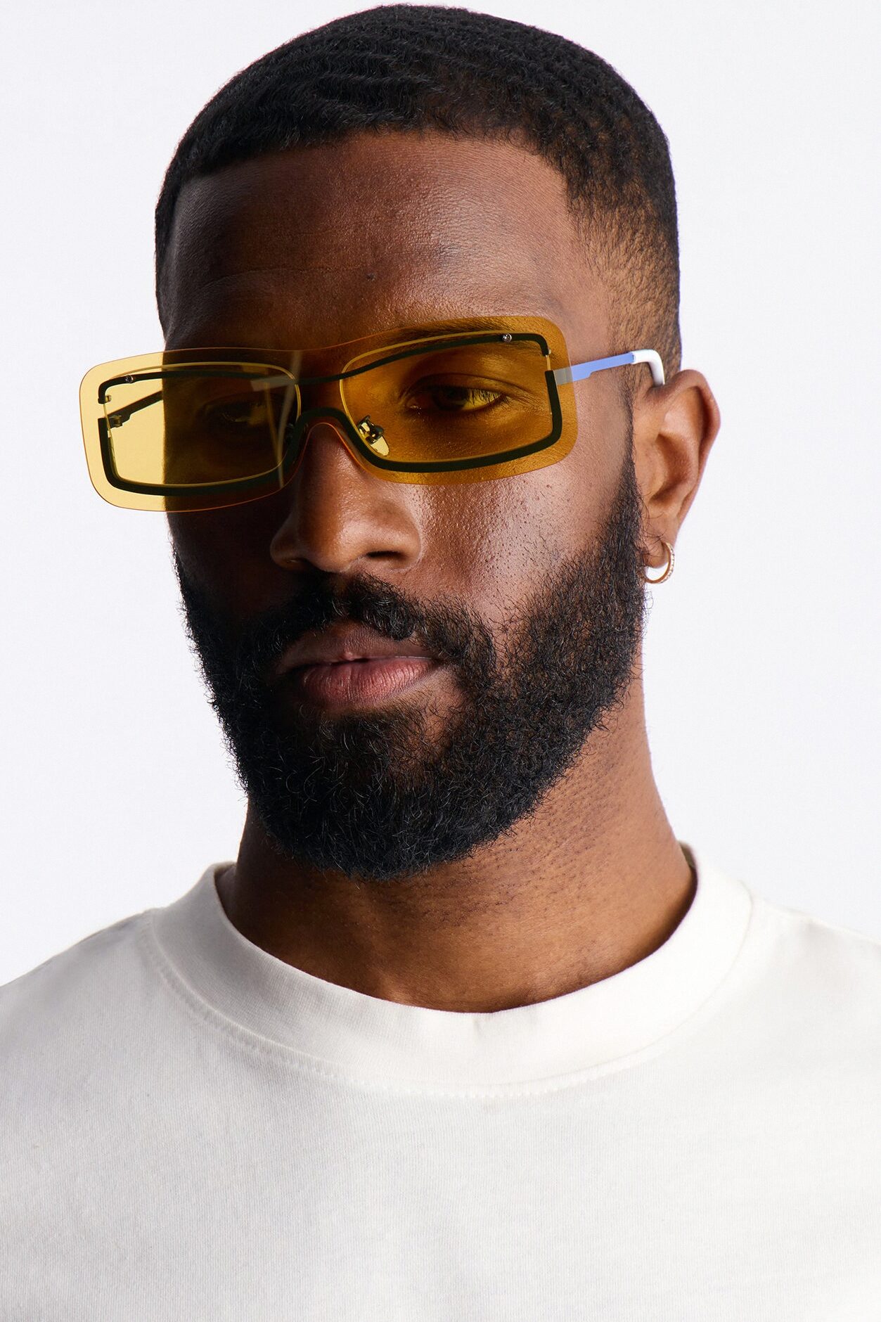 Snowy Alps Sunglasses - Yellow