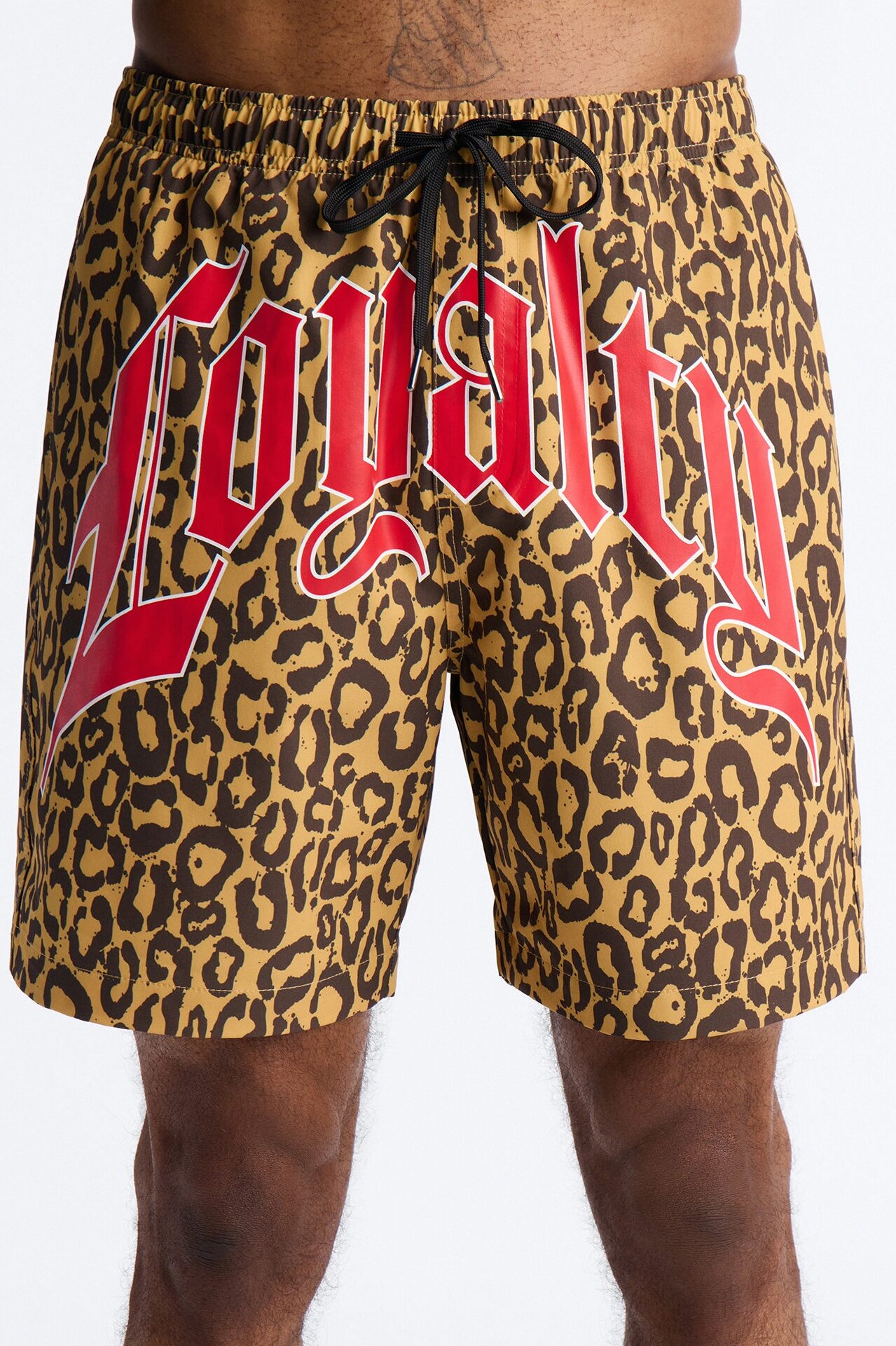 Loyalty In The Wild Swim Trunk 7″ - Leopard