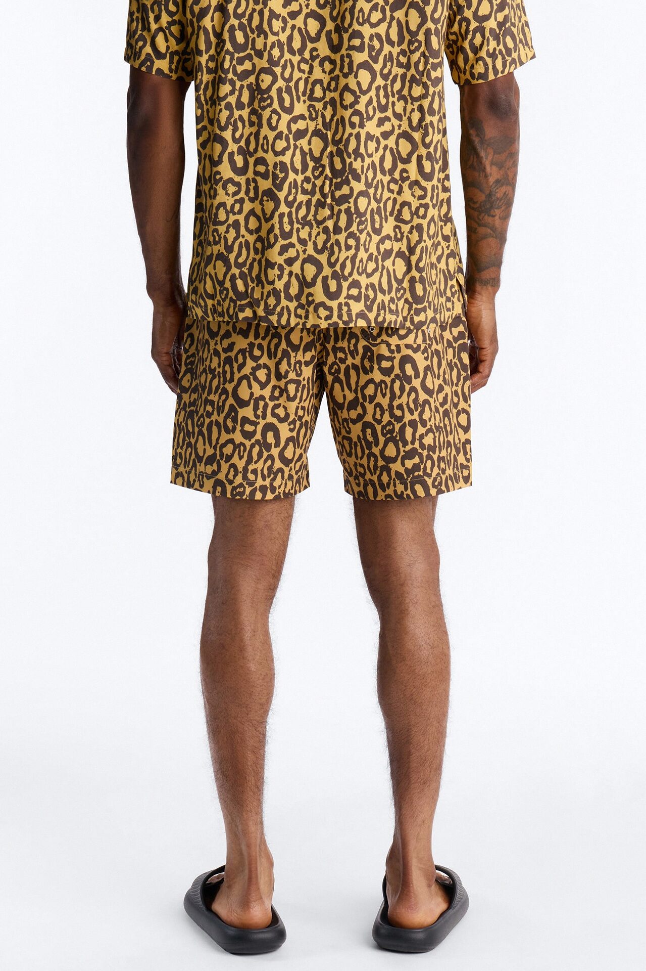 Loyalty In The Wild Swim Trunk 7″ - Leopard