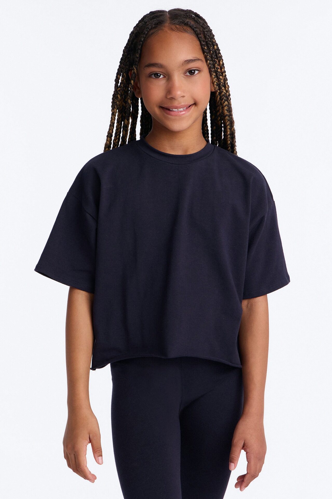 Mini My Go To Biker Short Set - Navy