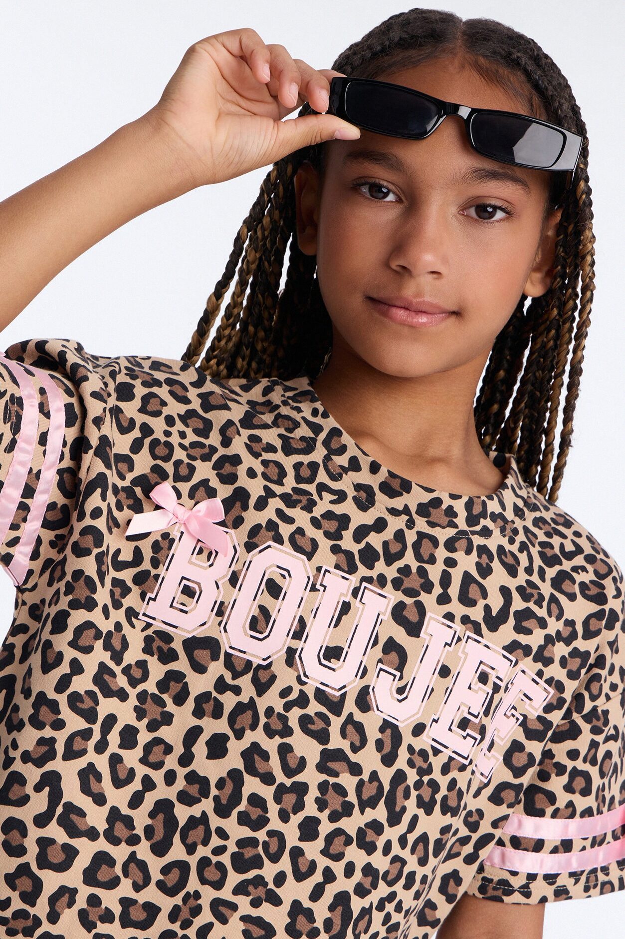 Mini Beautifully Boujee Short Set - Leopard