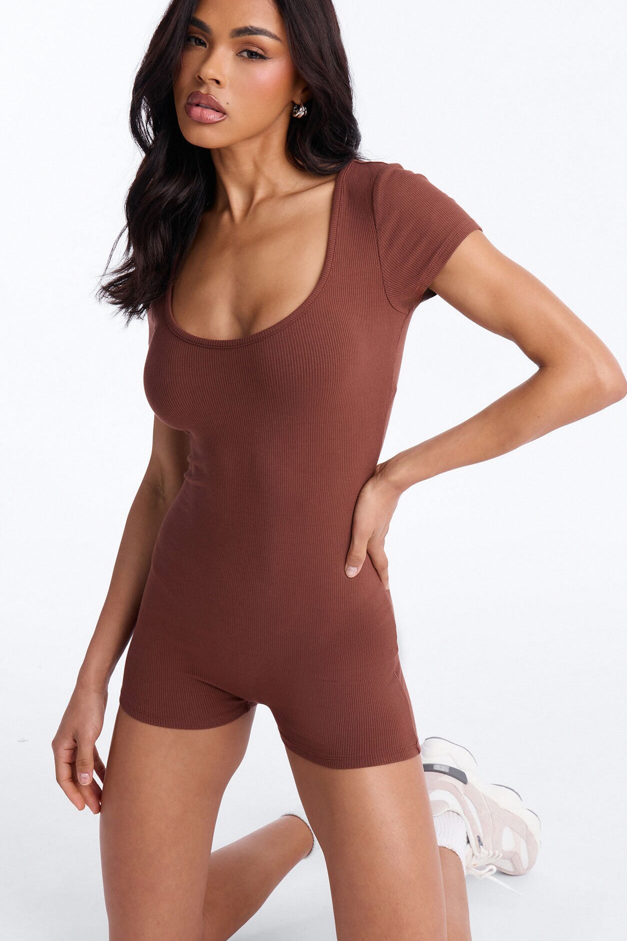 Sandie Romper - Brown