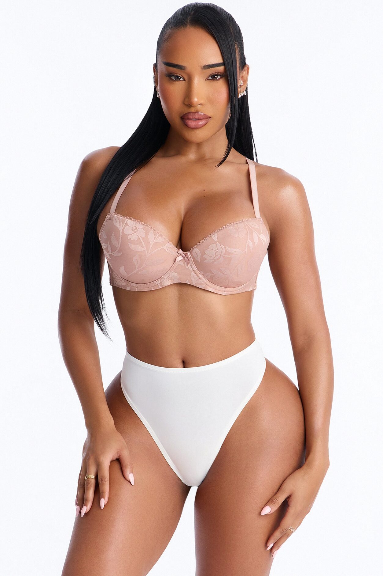 Your Girl Smoothing Back Underwire Molded Cup Bra - Mocha