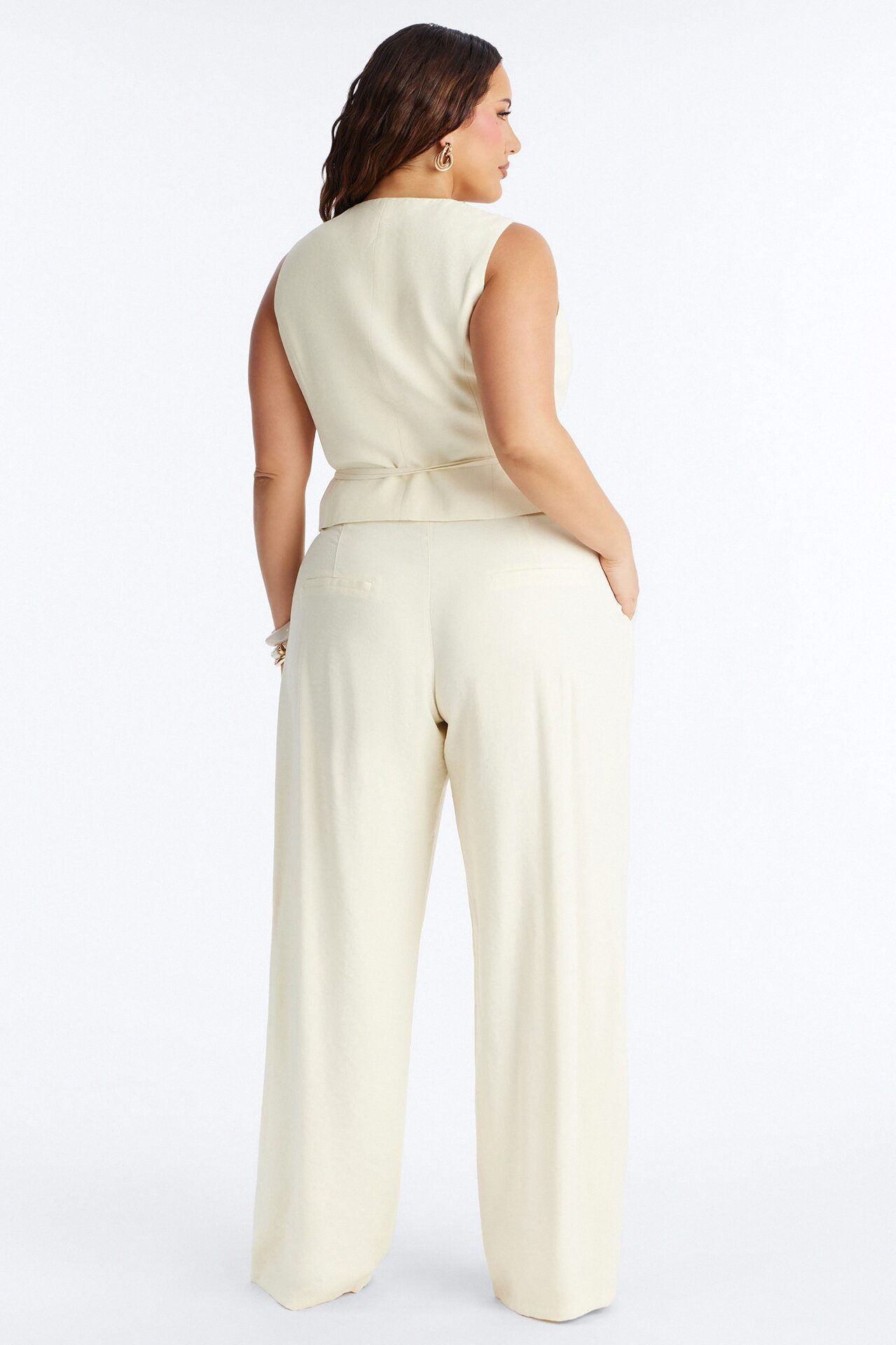Minimal Moment Pant Set - Yellow