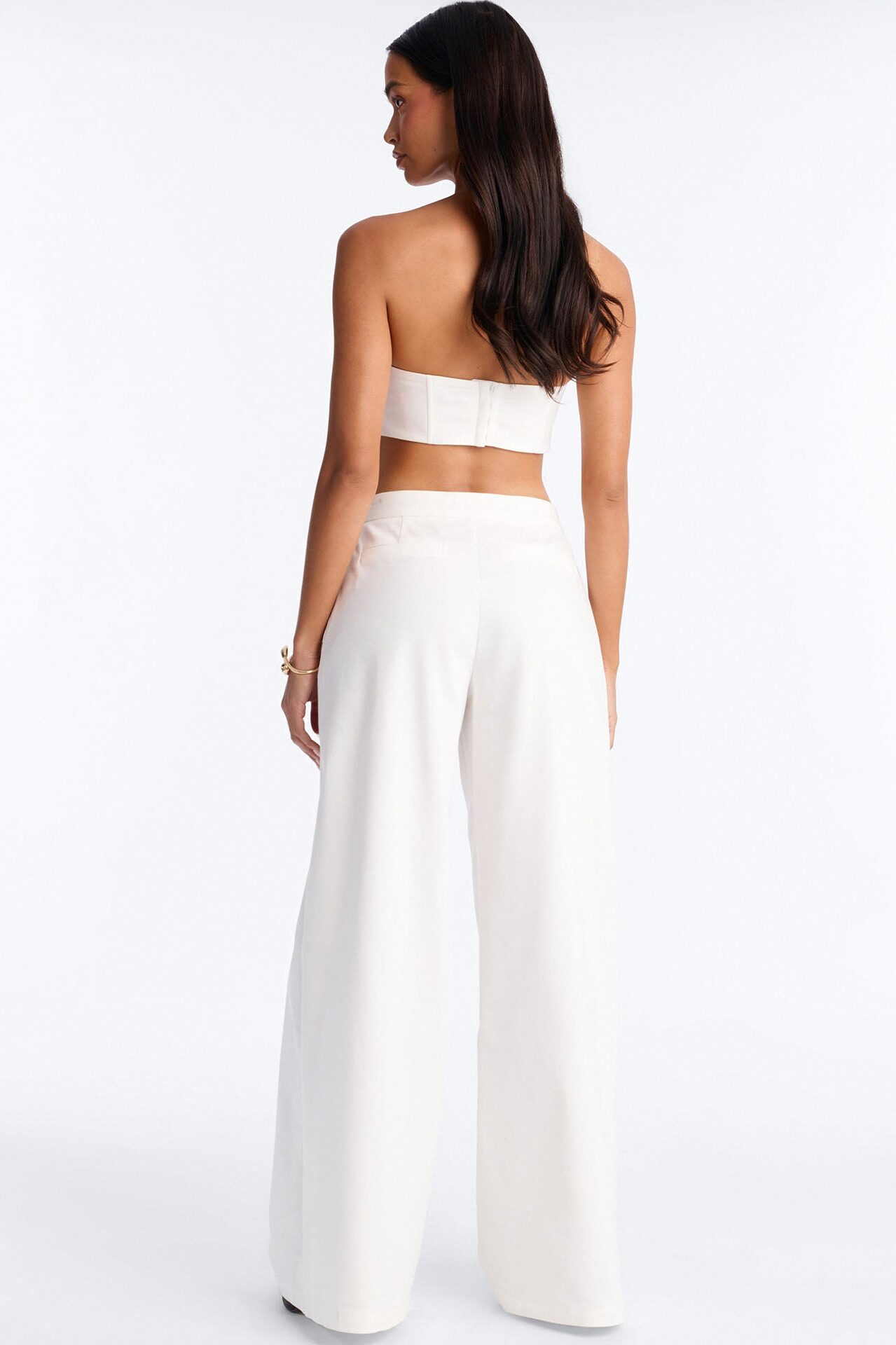 Nyxie Trouser Pant Set - White