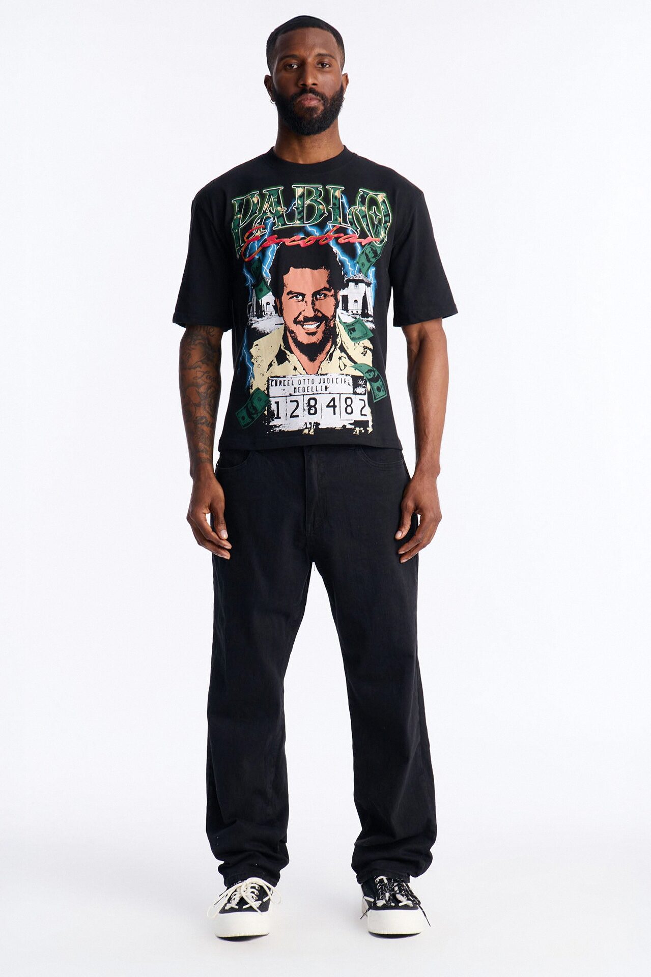 Don Pablo Escobar Short Sleeve Tee - Black
