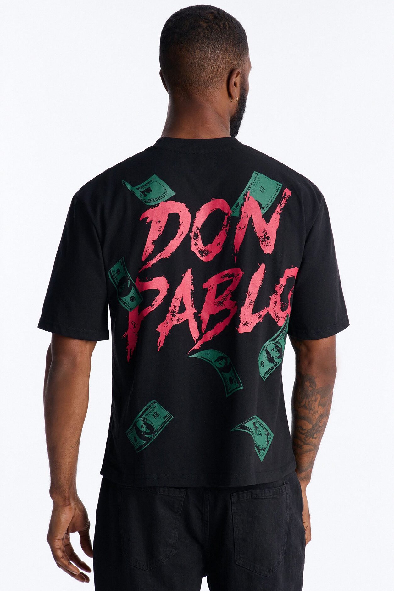 Don Pablo Escobar Short Sleeve Tee - Black