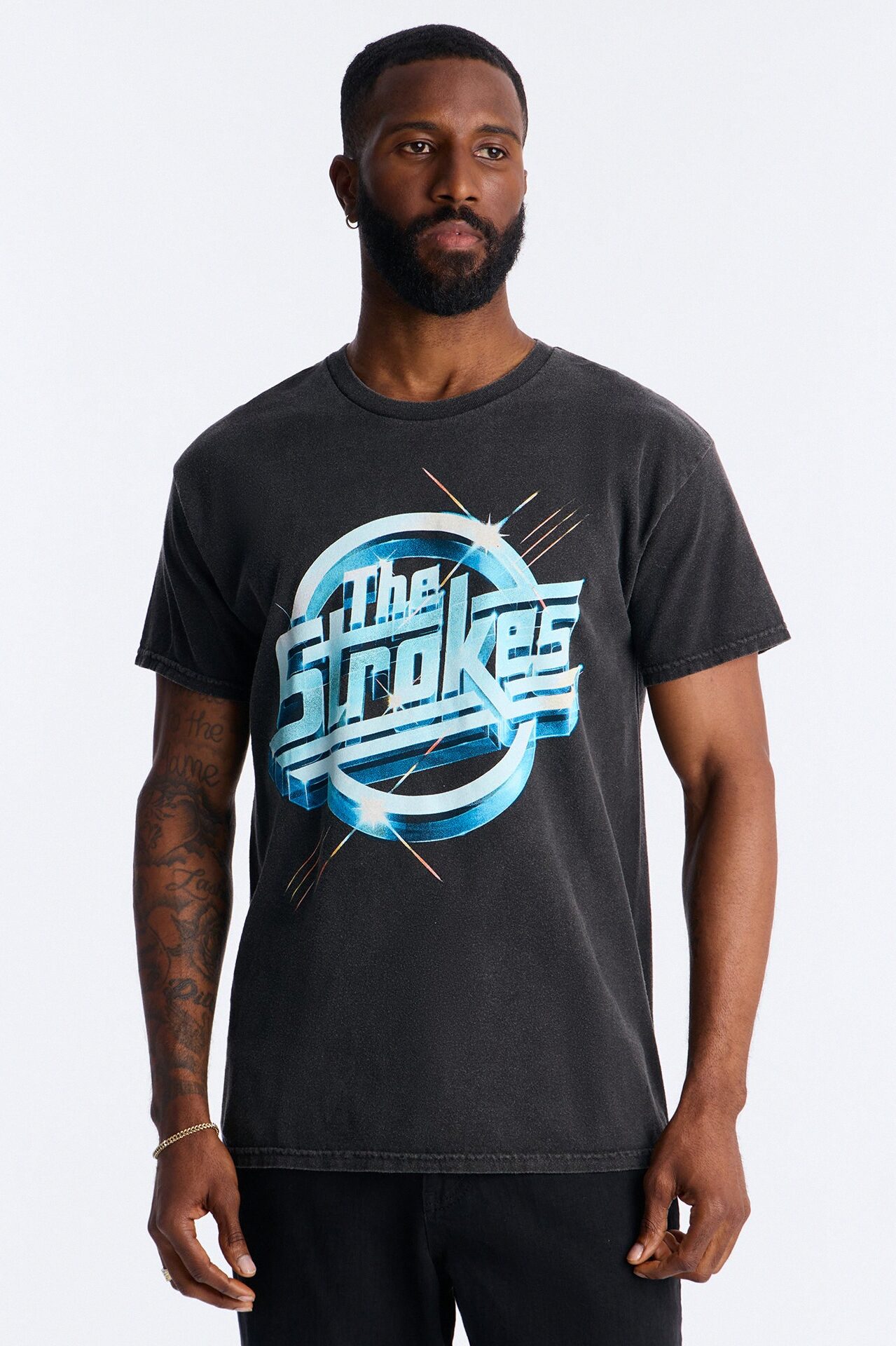 The Strokes Tour 2004 Short Sleeve Tee - Black