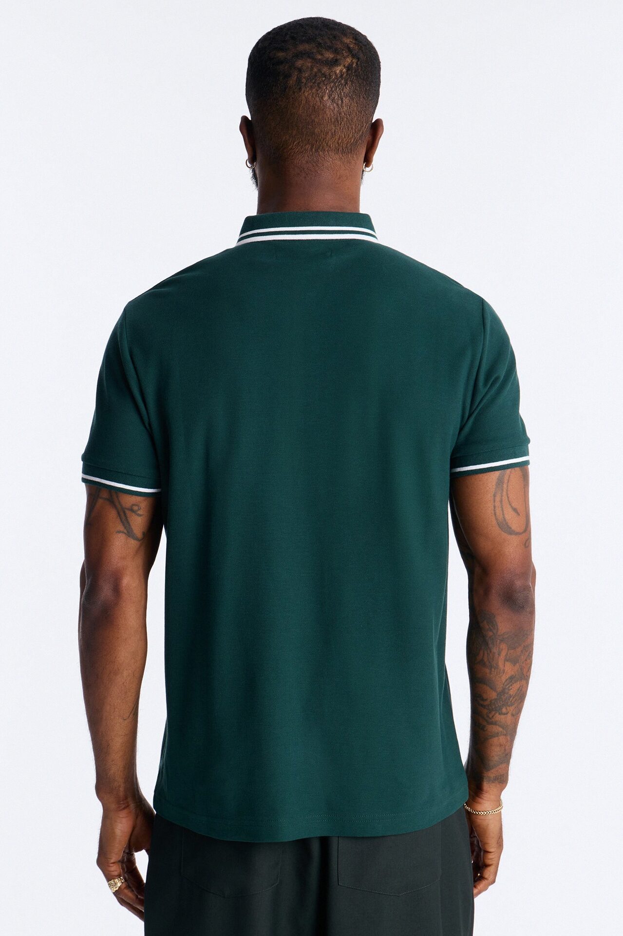 Wilson Short Sleeve Polo - Hunter Green