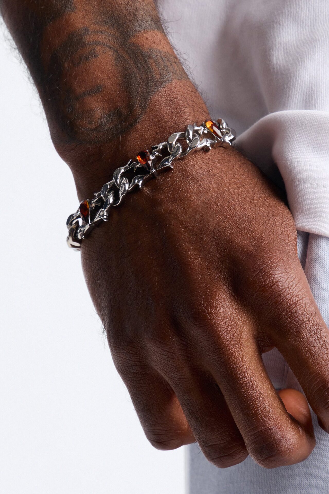 Heatwave Chain Bracelet - Silver