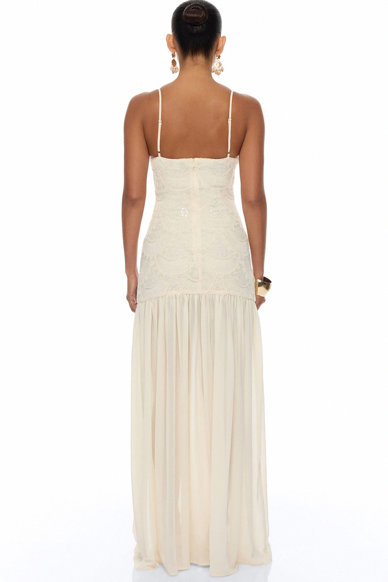Angelic Energy Maxi Dress - Ivory