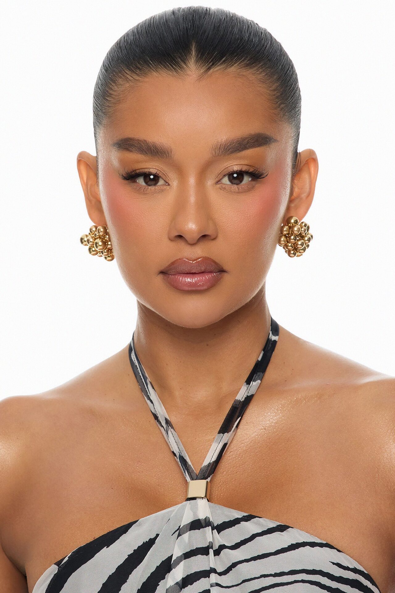 Bubbly Feeling Earrings - Gold