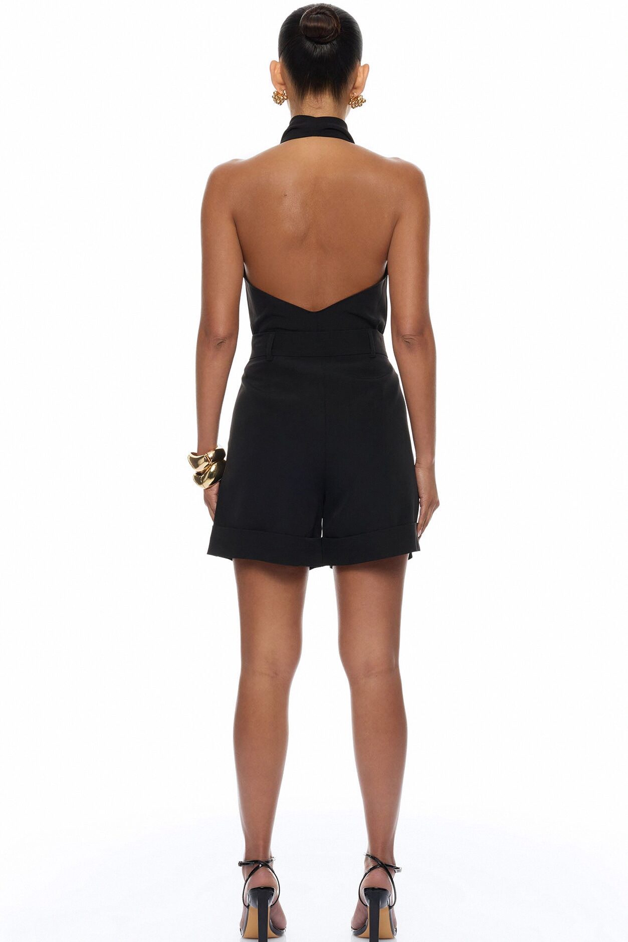 Timeless Touch Short Set - Black