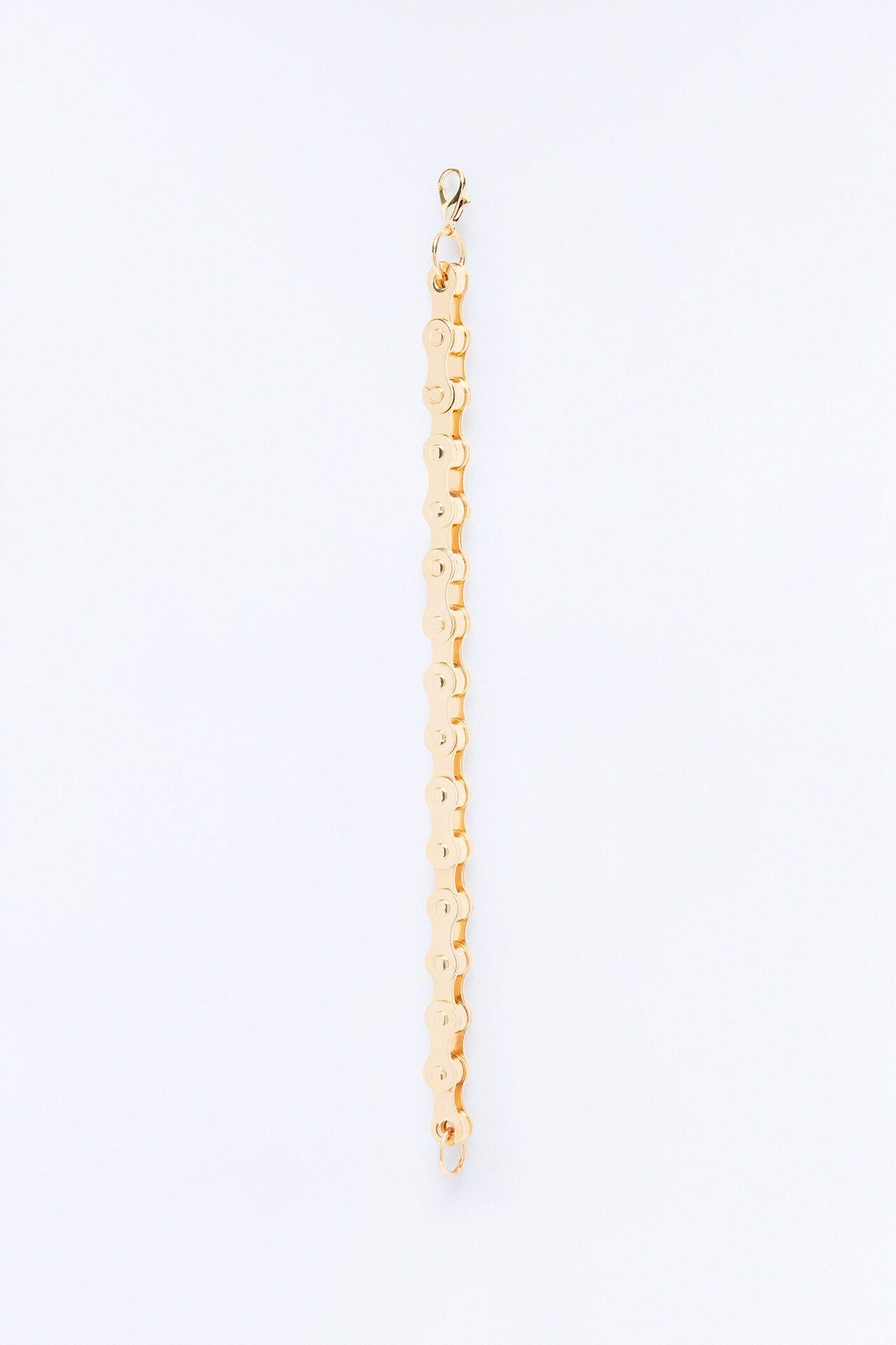 Maverick Bike Chain Link Bracelet - Gold