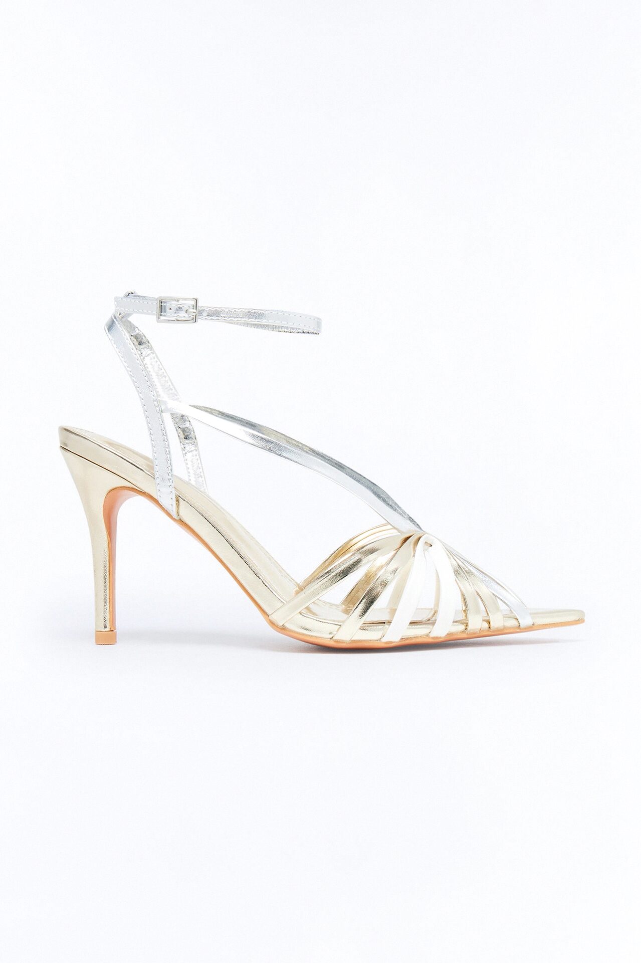 Your Better Half Heeled Sandals - Gold