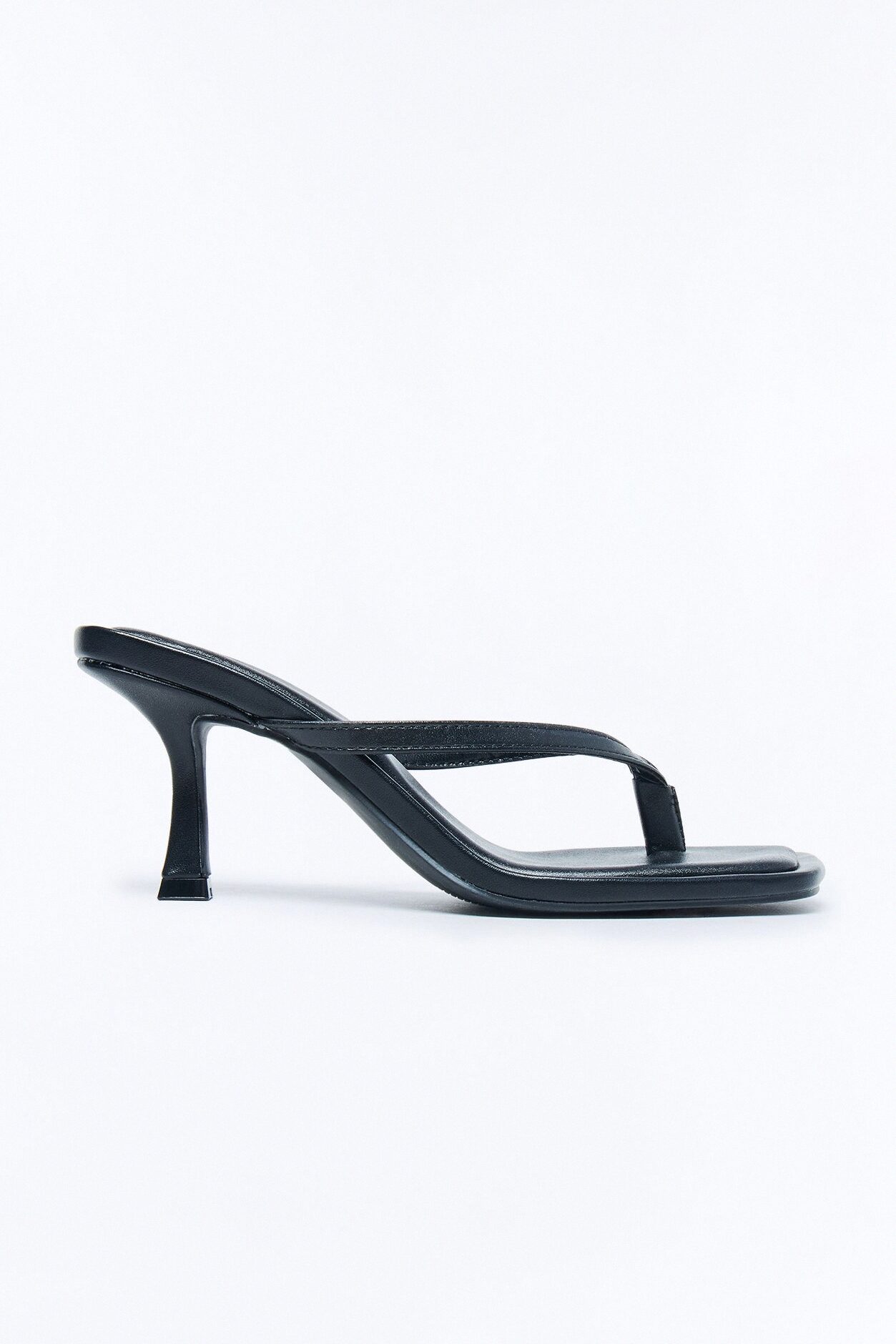 Vida Thong Heels - Black