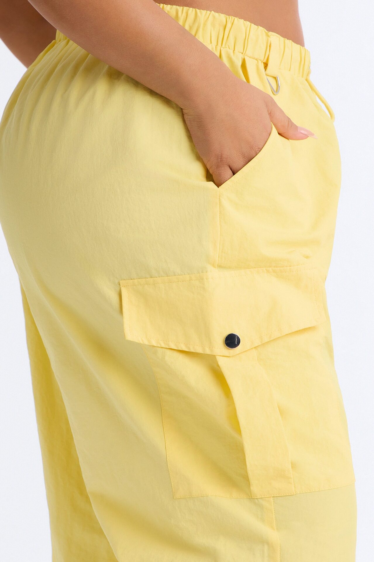 Girl Crush Parachute Pant - Yellow