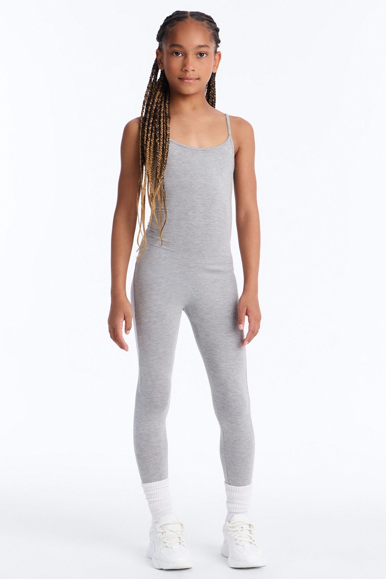 Mini Nova Season Jumpsuit II - Heather Grey