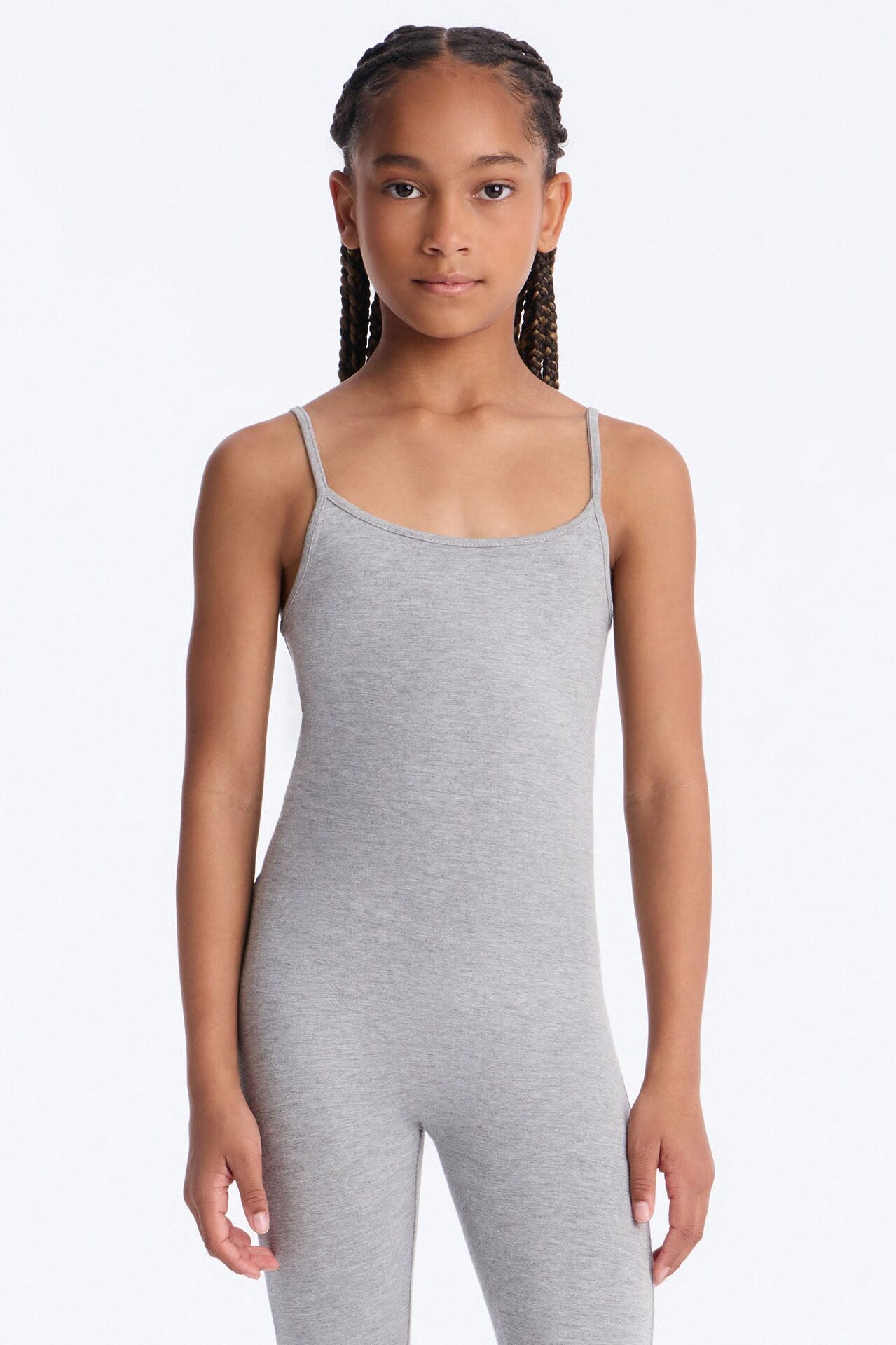 Mini Nova Season Jumpsuit II - Heather Grey