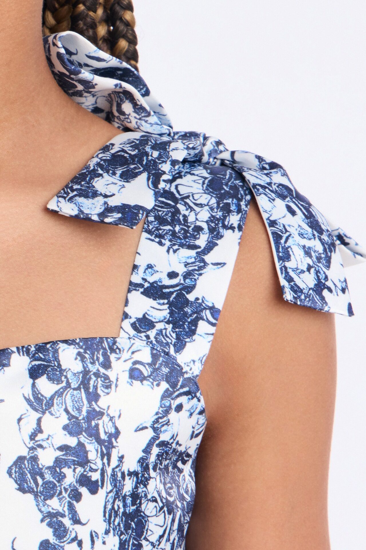 Mini Whimsical Night Mini Dress - Navy/combo