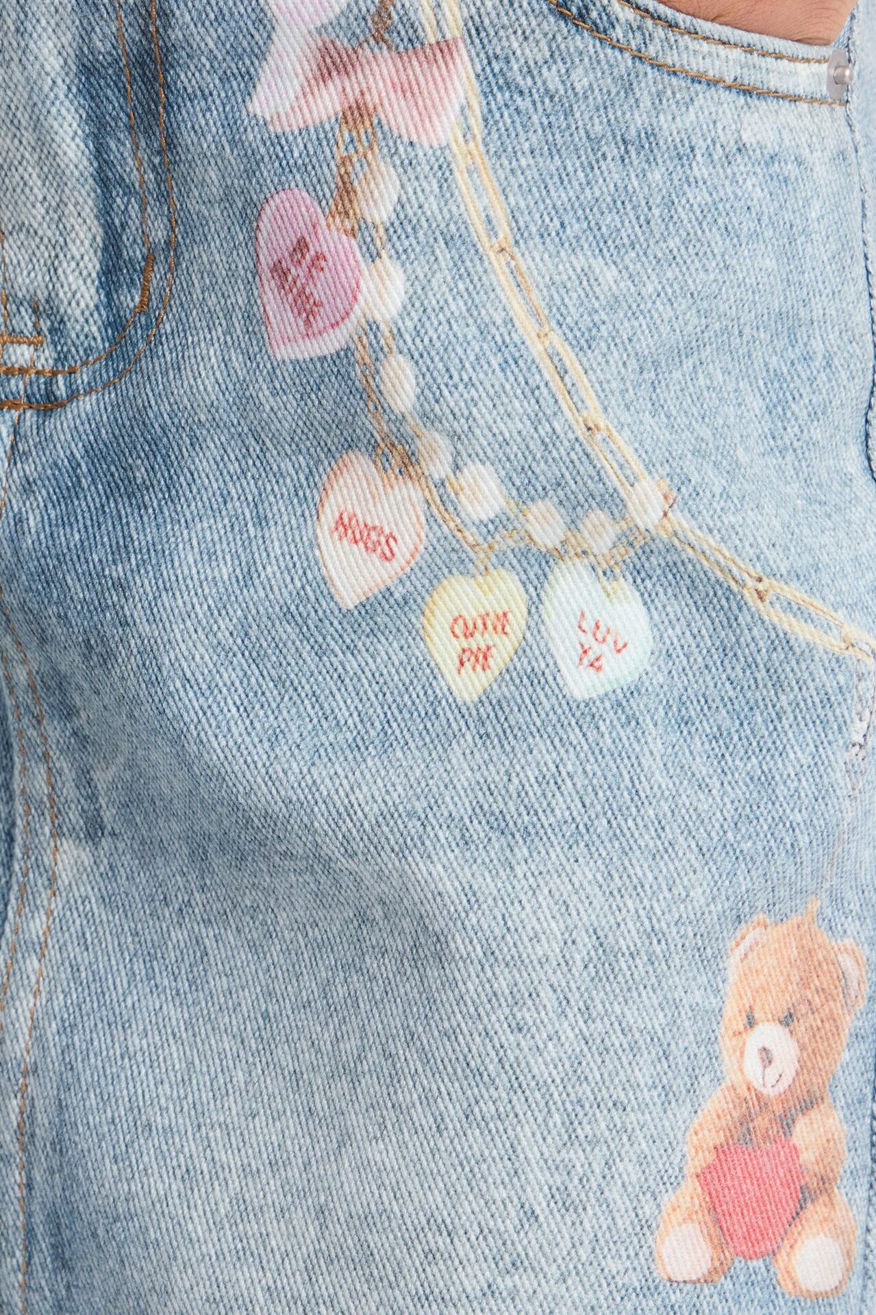 Mini Be Mine Denim Skirt - Medium Wash