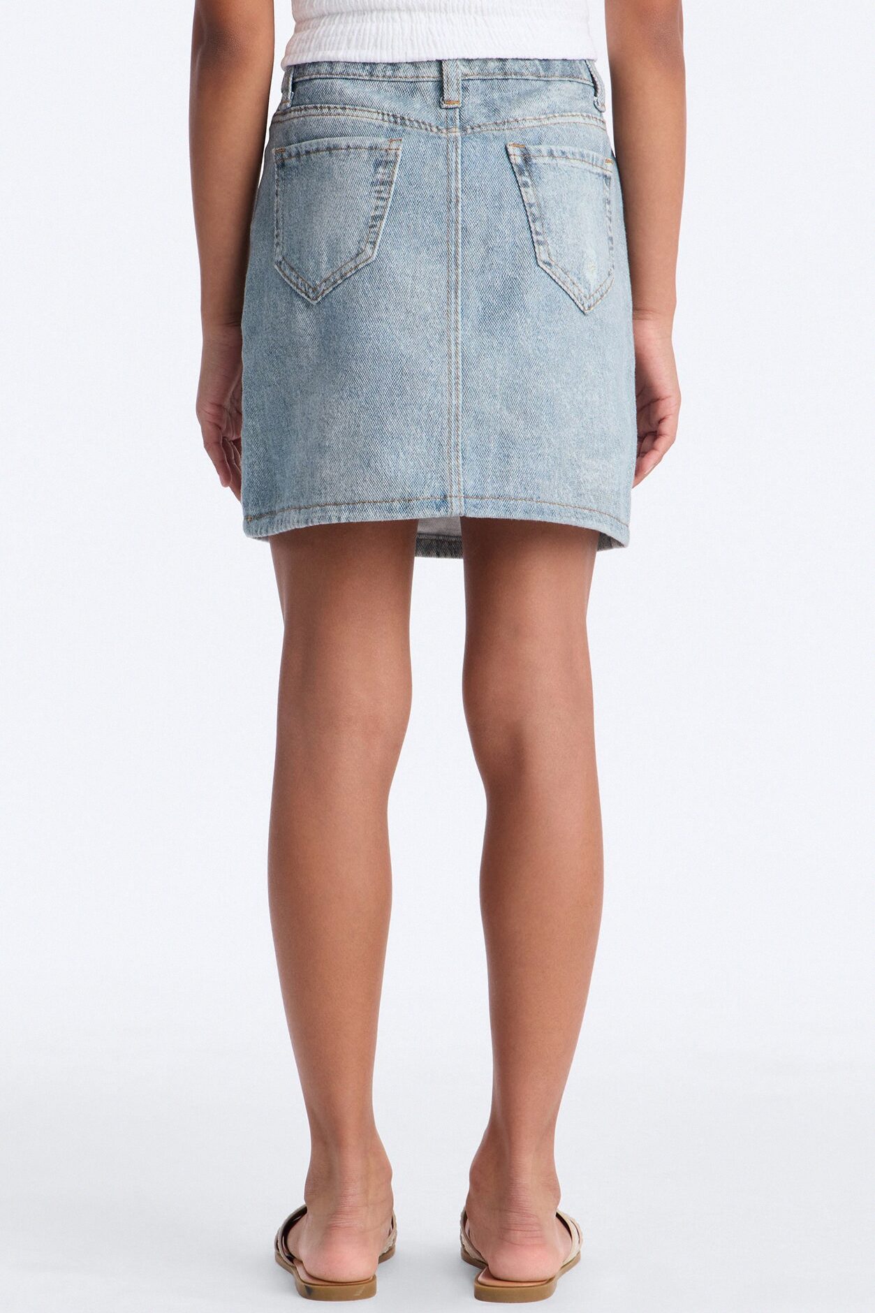 Mini Be Mine Denim Skirt - Medium Wash