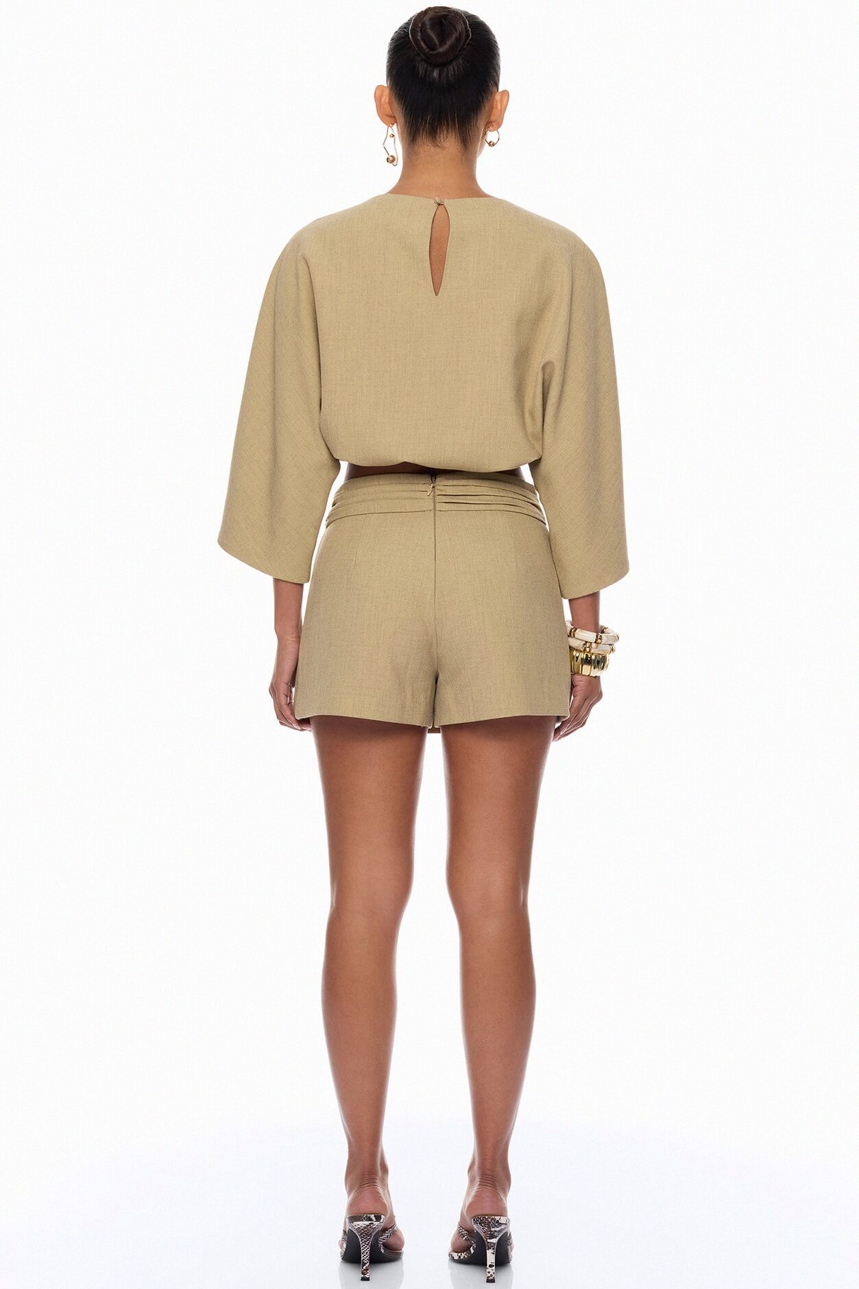 Zelara Skort Set - Khaki