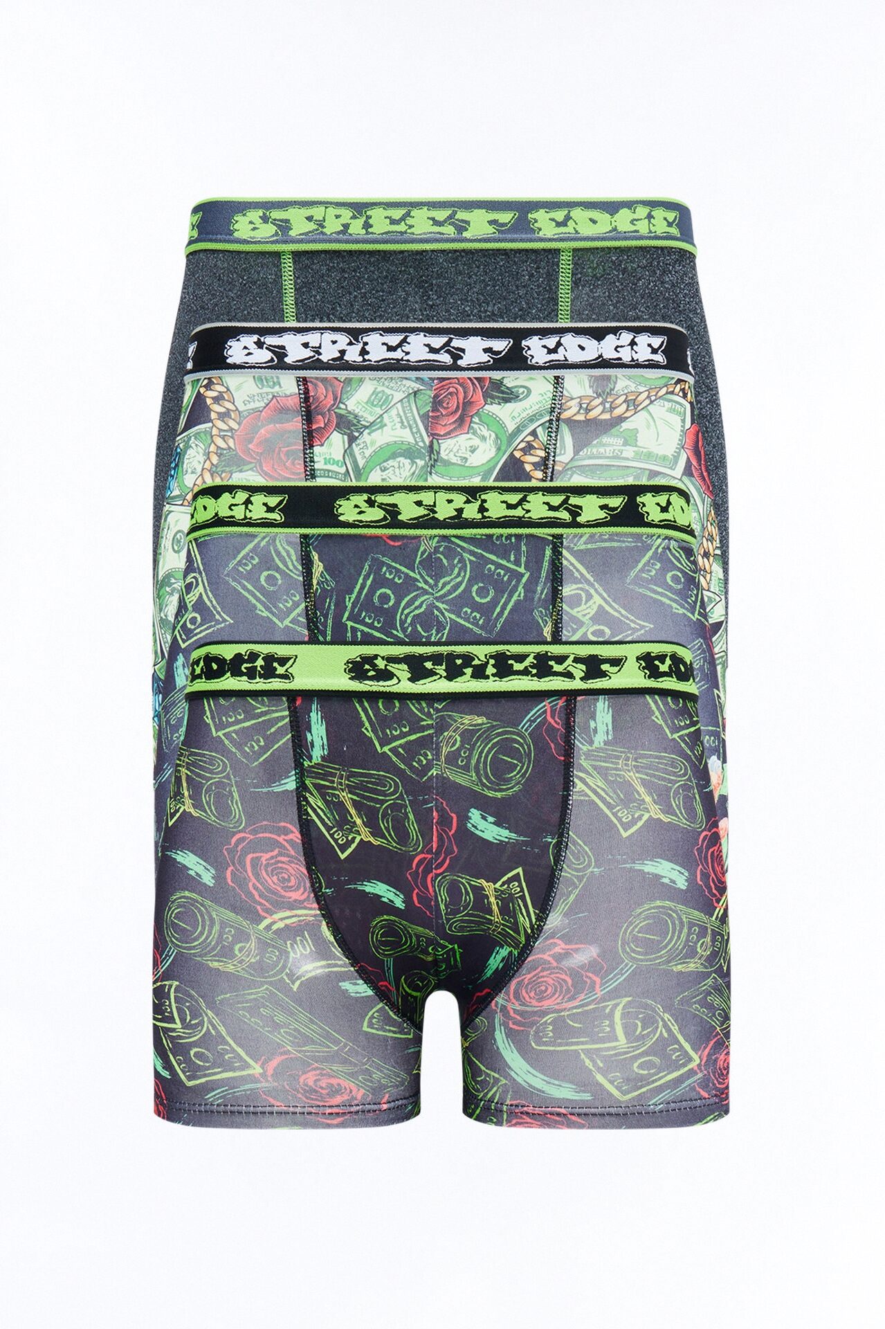 Mini Getting Money Boxer 4 Pack - Black/combo