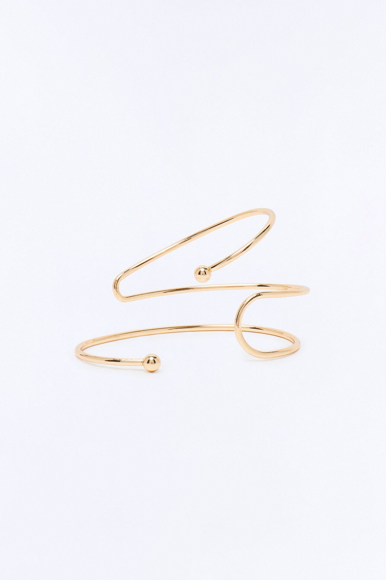 Trend Driven Hand Cuff - Gold