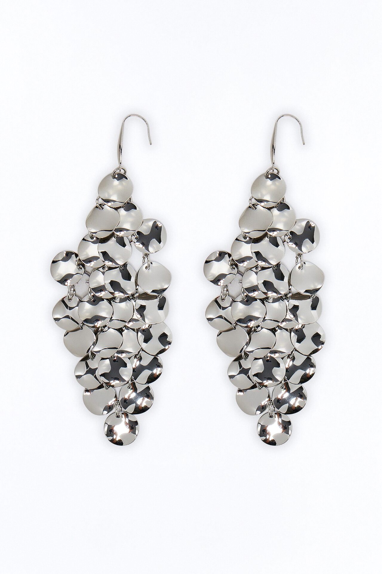 Shake It Drop Earrings - Silver