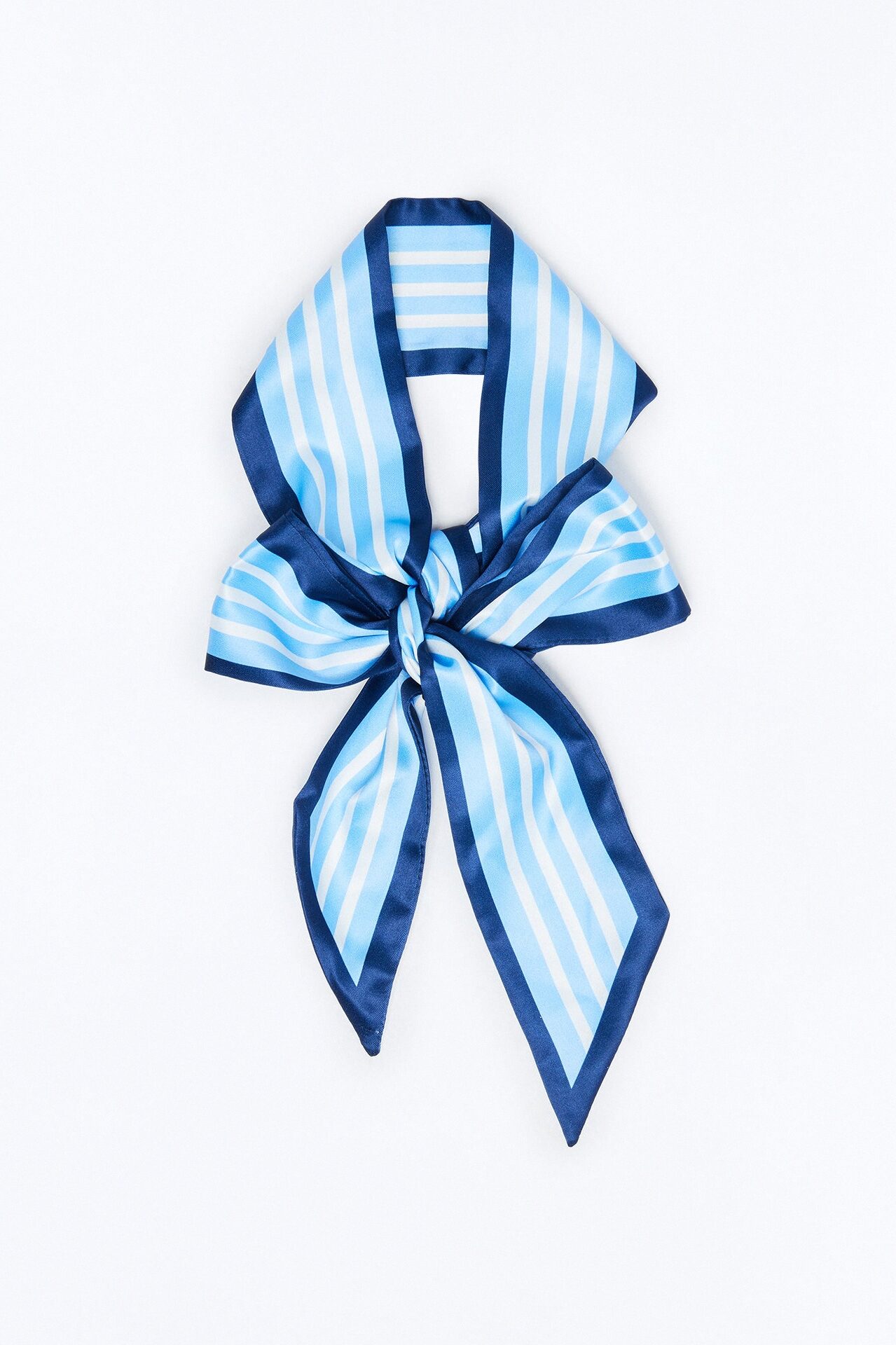 The Slim Edit Neck Tie - Blue/combo