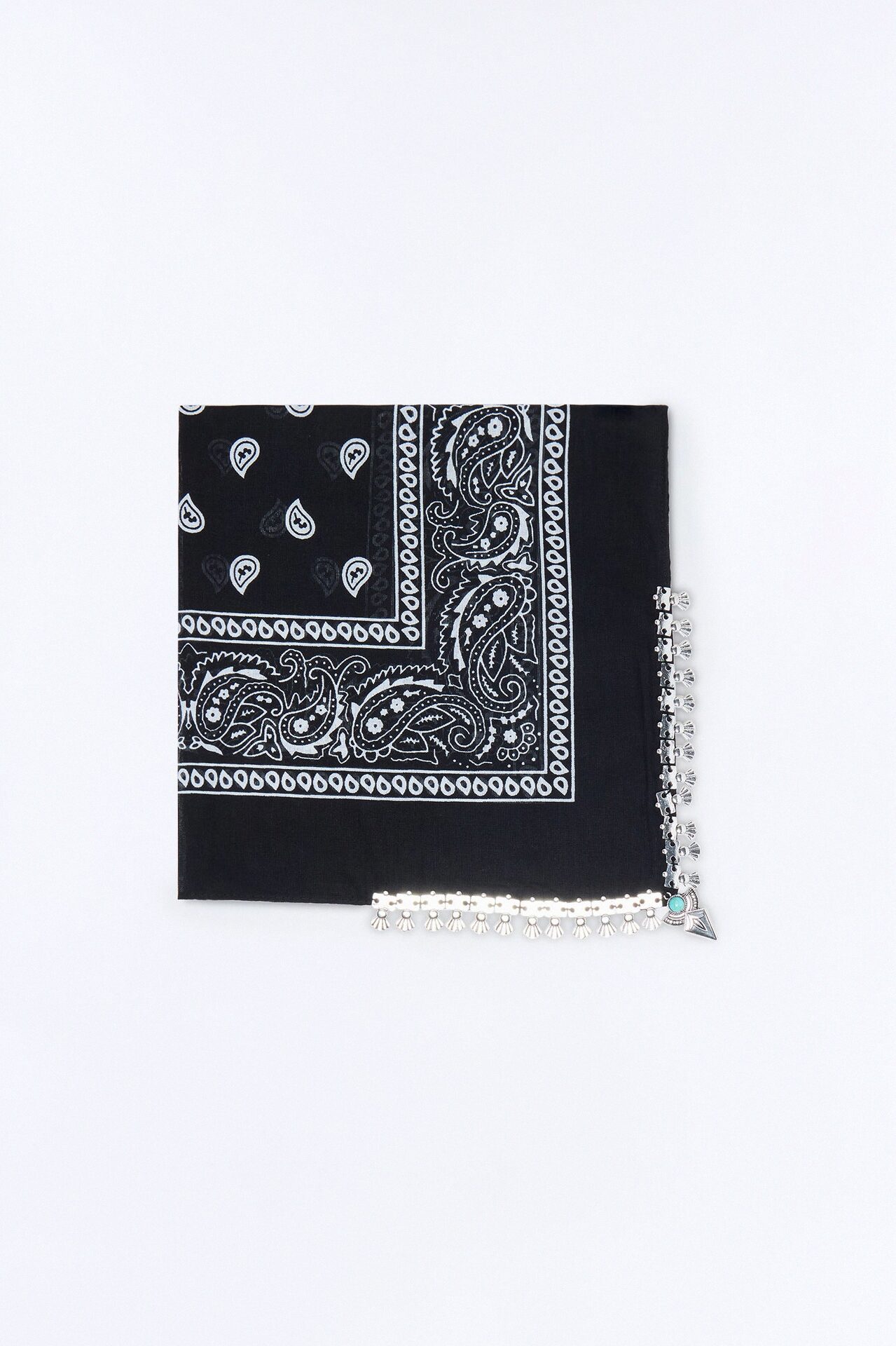 The Western Edge Bandana - Black/White