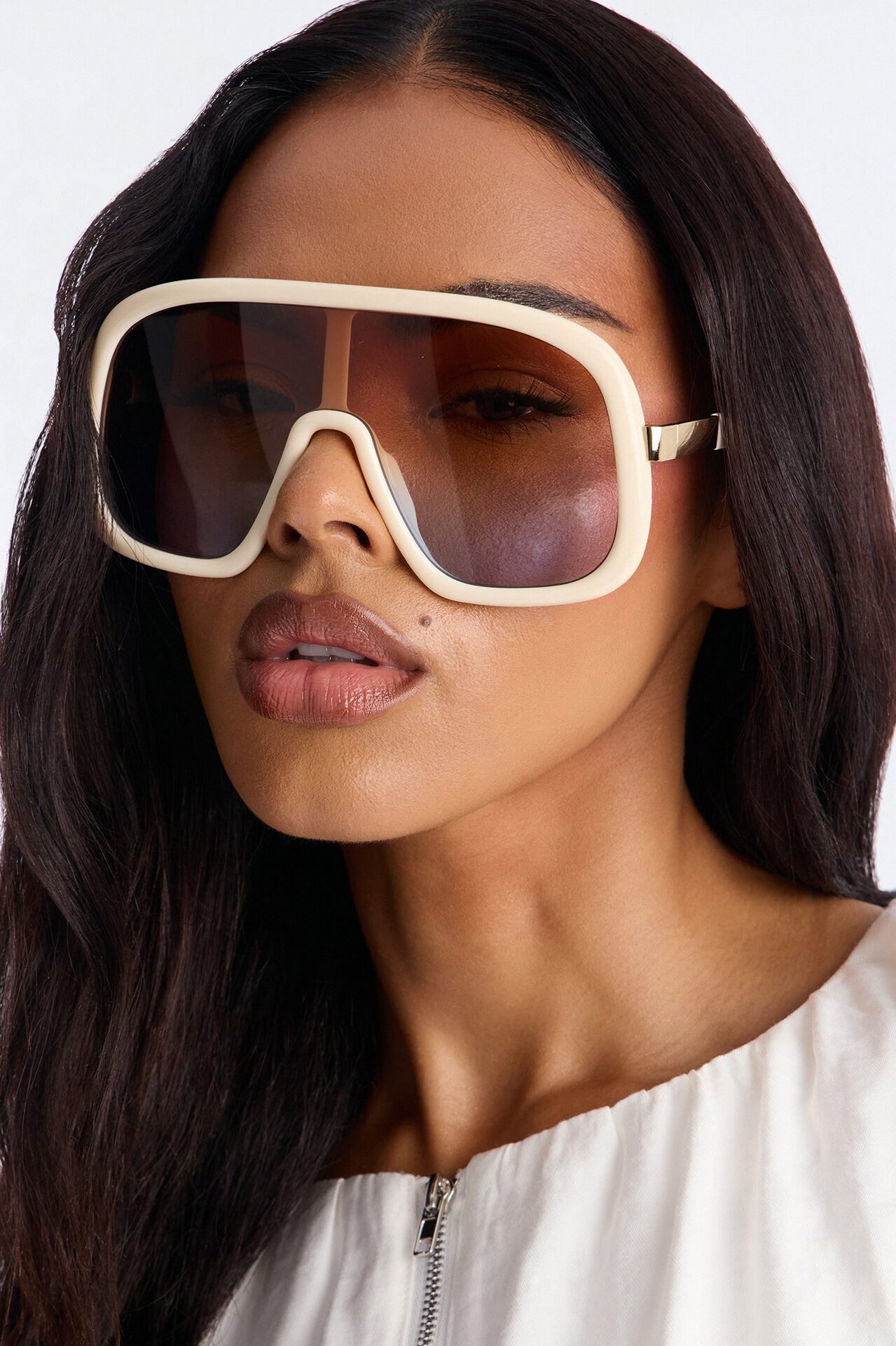 In Crowd Sunglasses - Nude/combo