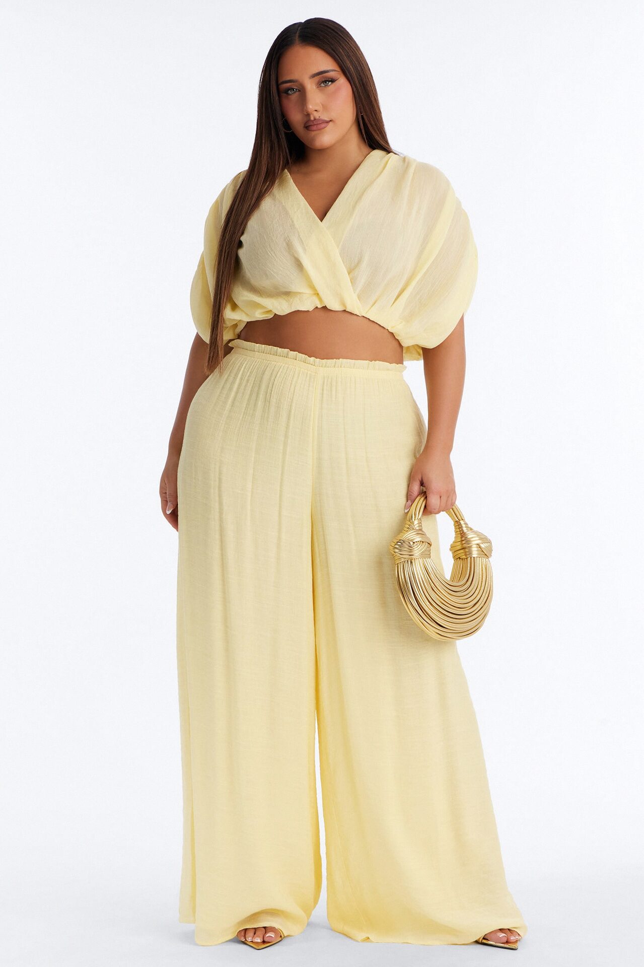 Summer Solstice Pant Set - Yellow