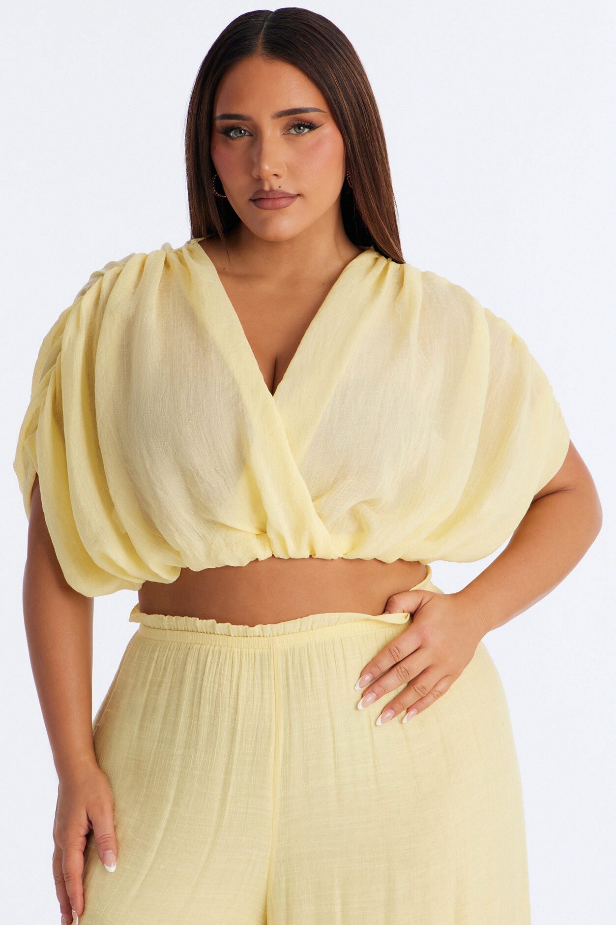 Summer Solstice Pant Set - Yellow