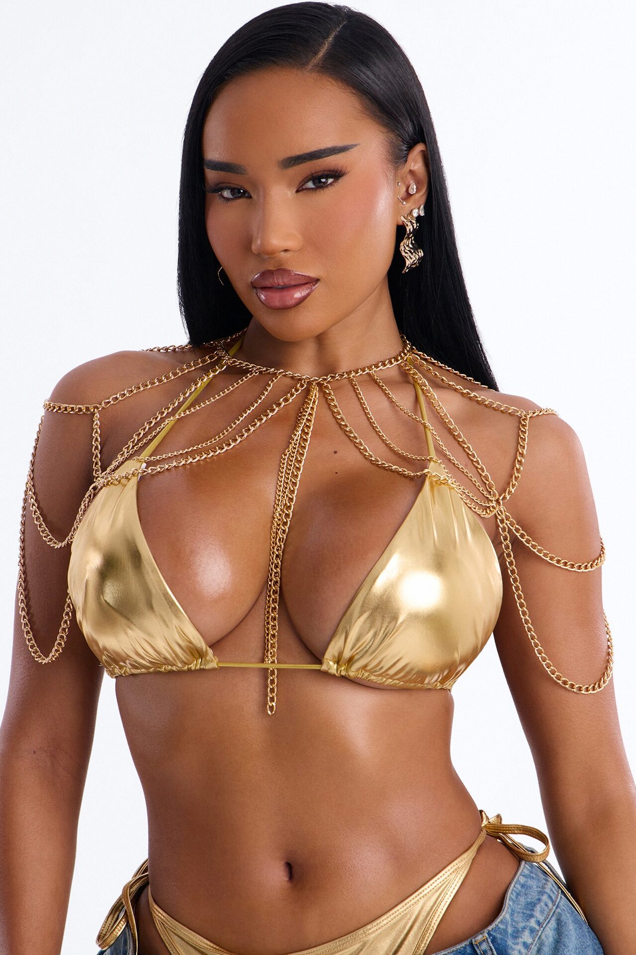 Wild Honey Layered Neclace - Gold
