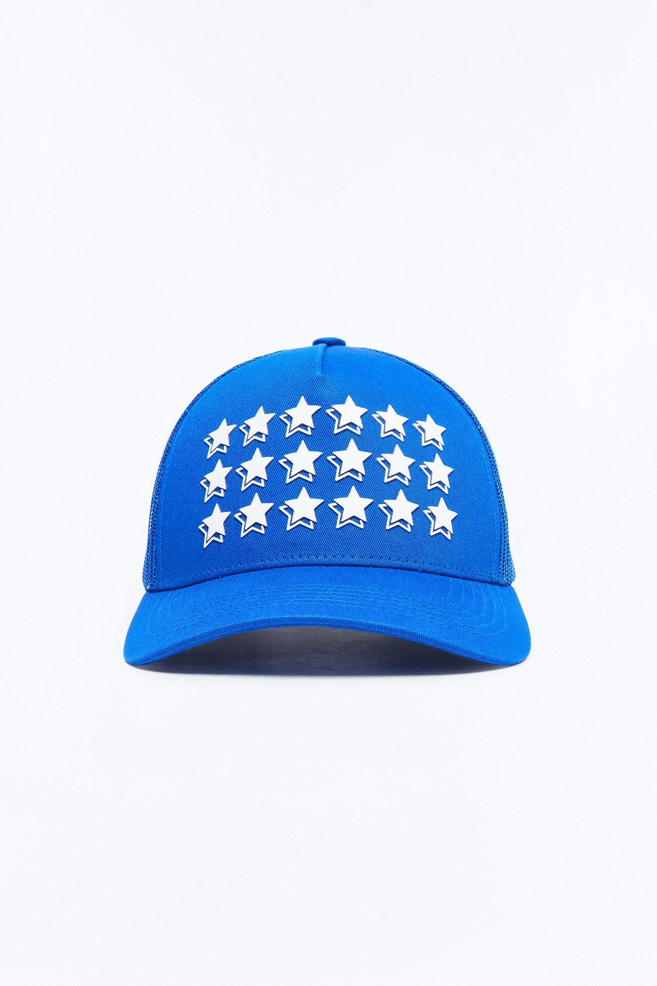 All Star Cotton Twill Mesh Snapback Hat - Blue