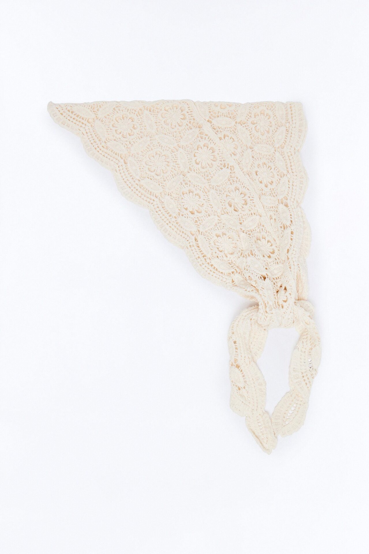 Summer Child Crochet Head Wrap - Ivory