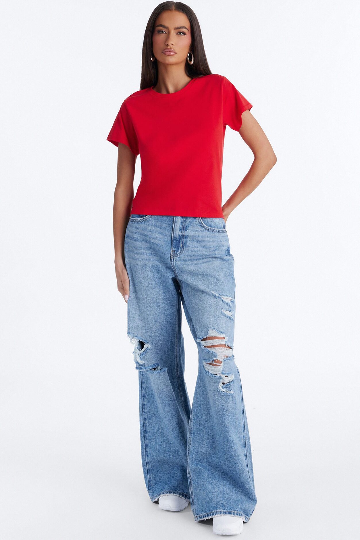 Most Essential Baby Tee - Red