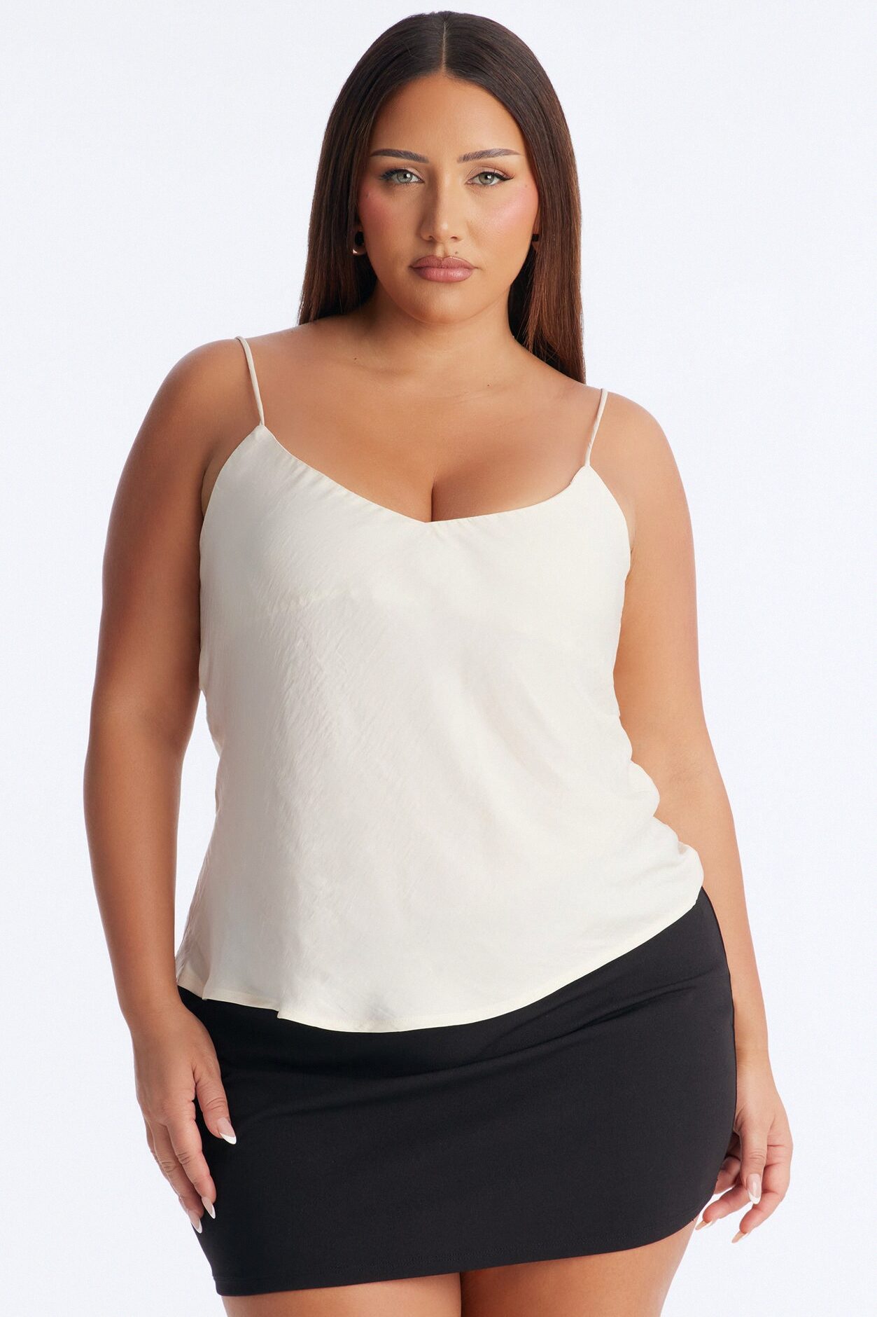 Elissa Airflow Camisole Top - Ivory